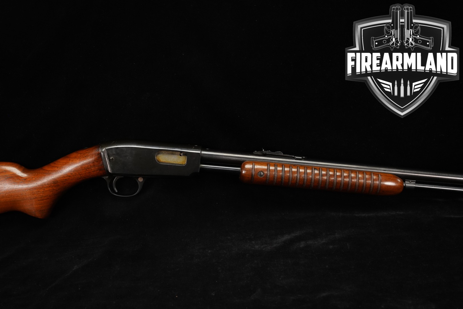 1950-1951 Winchester Repeating Arms Model 61 .22 LR Blued & Wood in Good Condition Thumbnail