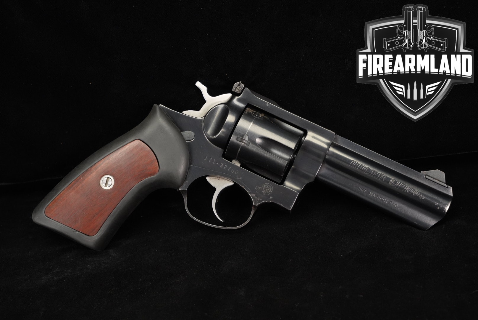 1991 Sturm Ruger GP100 .357 Mag. Blued in Good Condition Thumbnail