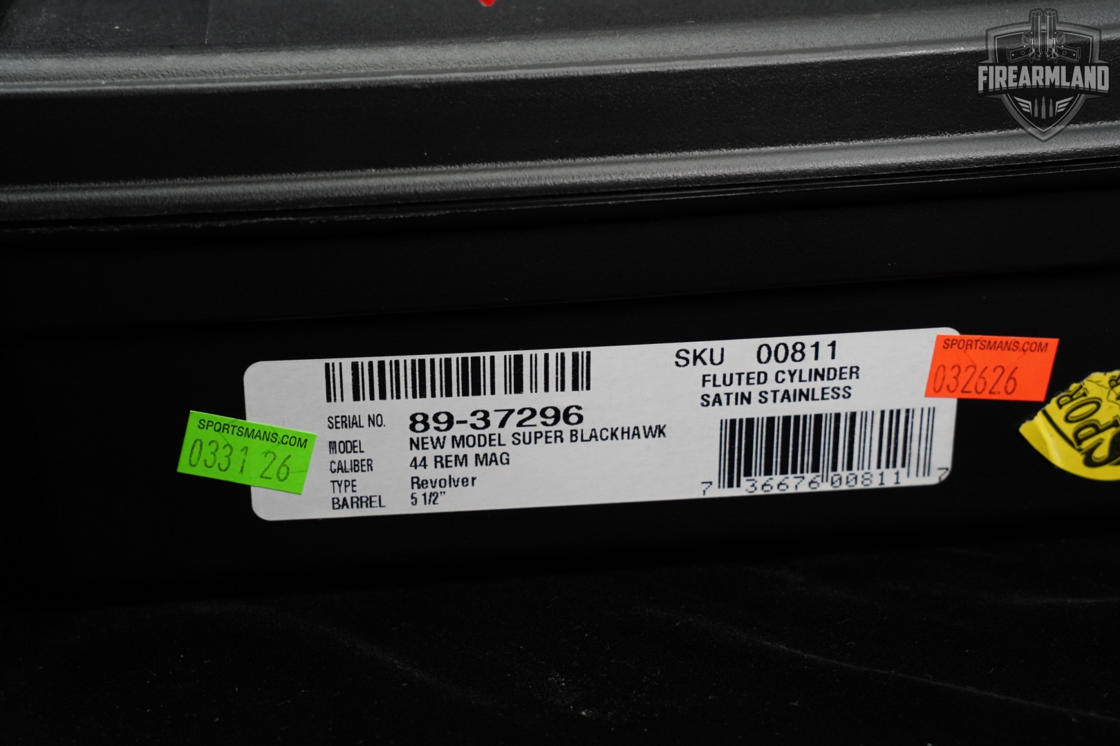 Ruger New Model Super Blackhawk 44 Rem Mag 5.5" Satin Stainless +ORIG CASE-img-19