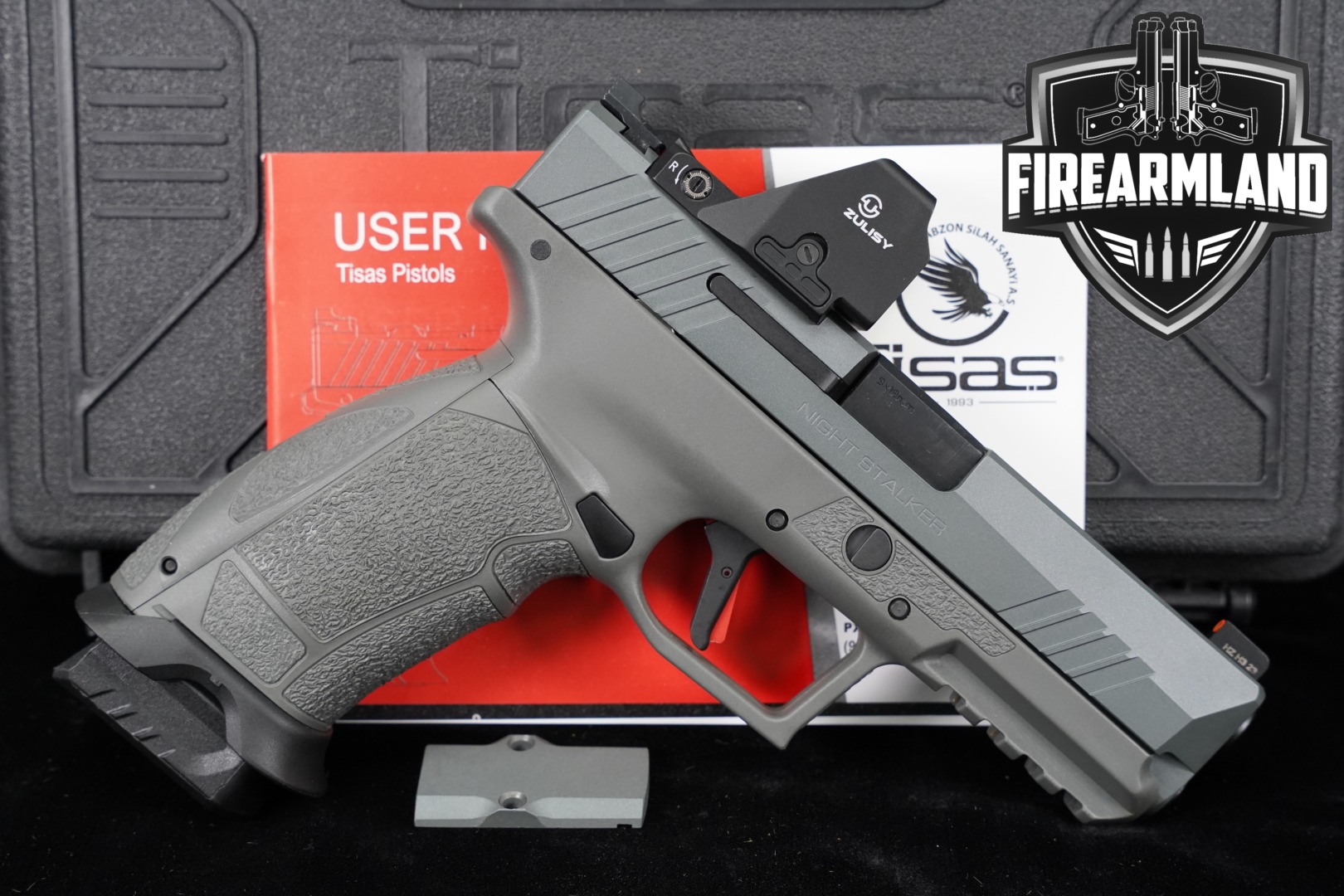 Tisas PX-9 Gen 3 Night Stalker 9mm Luger Gray in Very Good Condition Thumbnail
