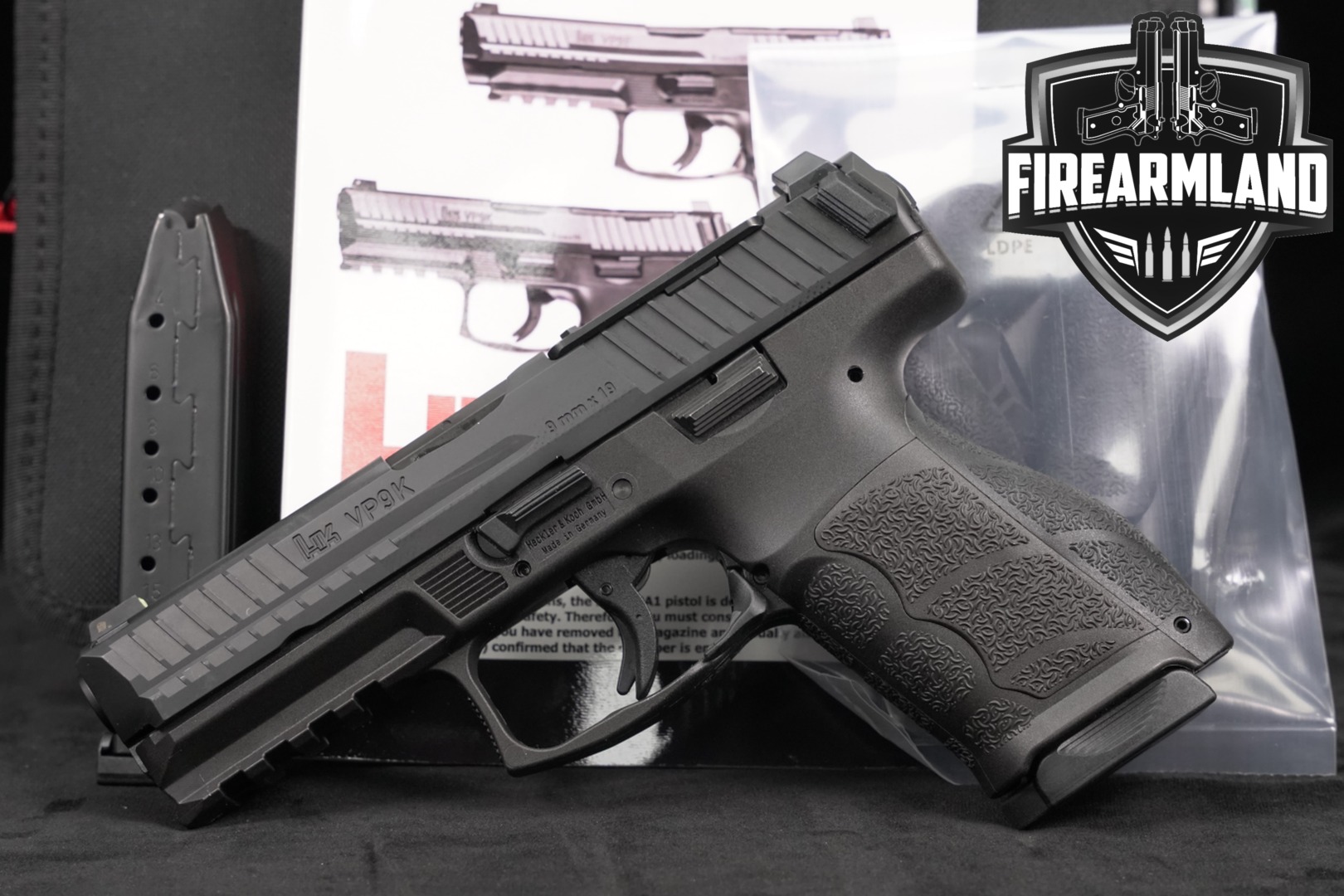 Heckler & Koch (H&K, HK) VP9K 9mm Luger Black in Excellent Condition Thumbnail