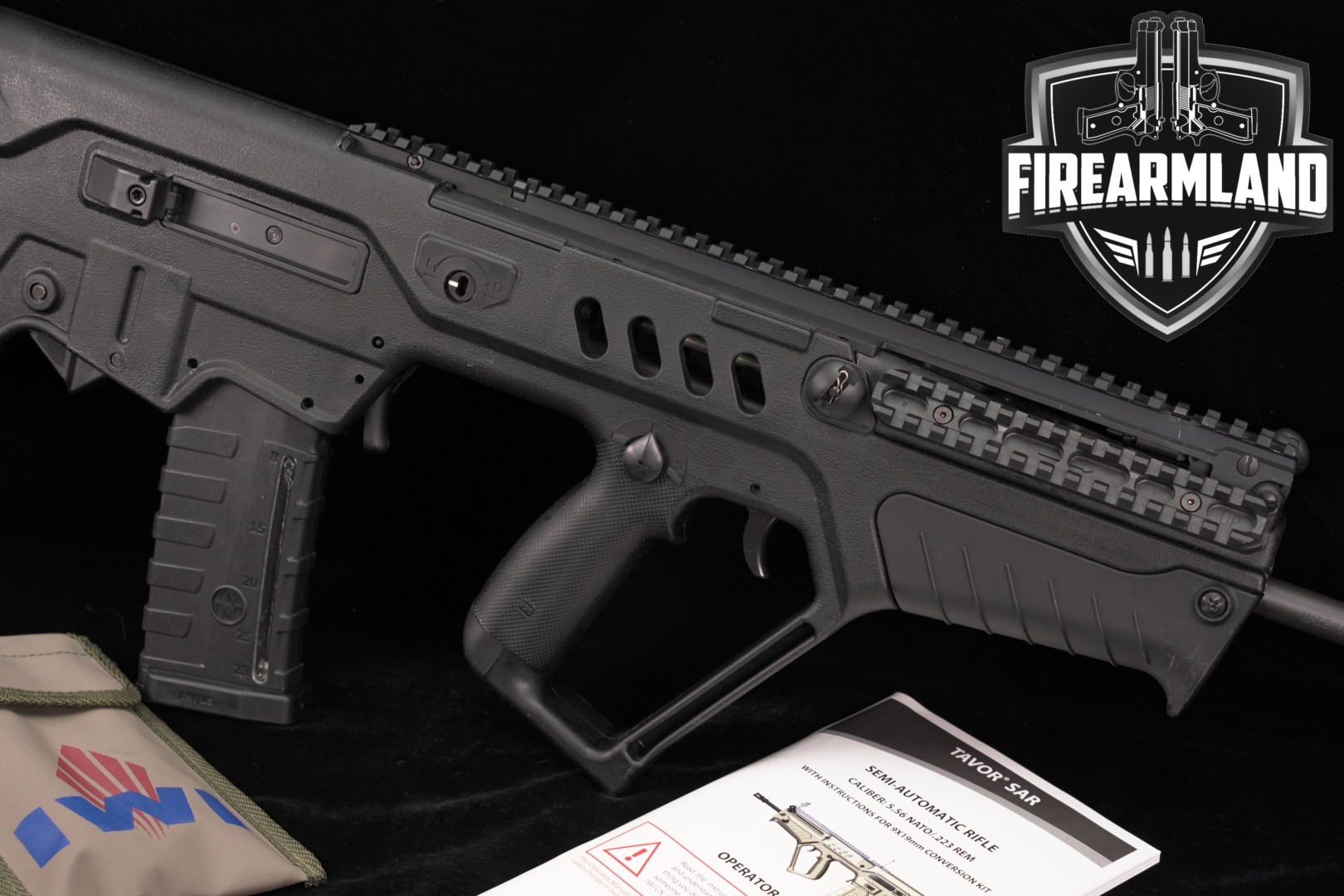 IWI Tavor SAR 5.56 NATO 16.5" IDF Short-Stroke Piston THREADED-img-0