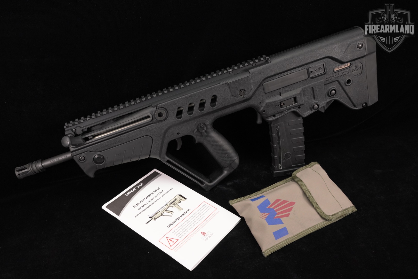 IWI Tavor SAR 5.56 NATO 16.5" IDF Short-Stroke Piston THREADED-img-2