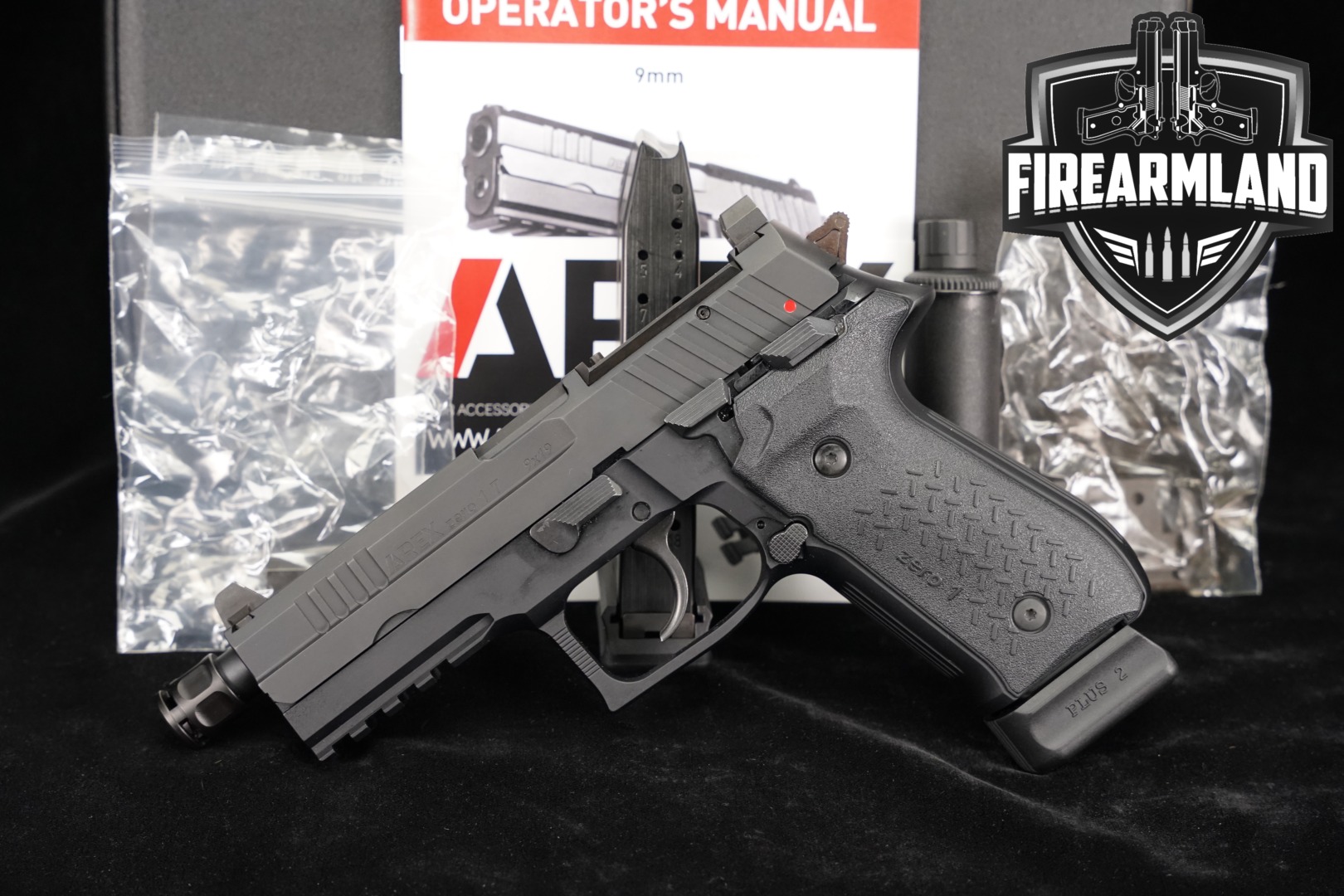 Arex d.o.o. Zero 1 T Tactical 9mm Luger Black in Very Good Condition Thumbnail