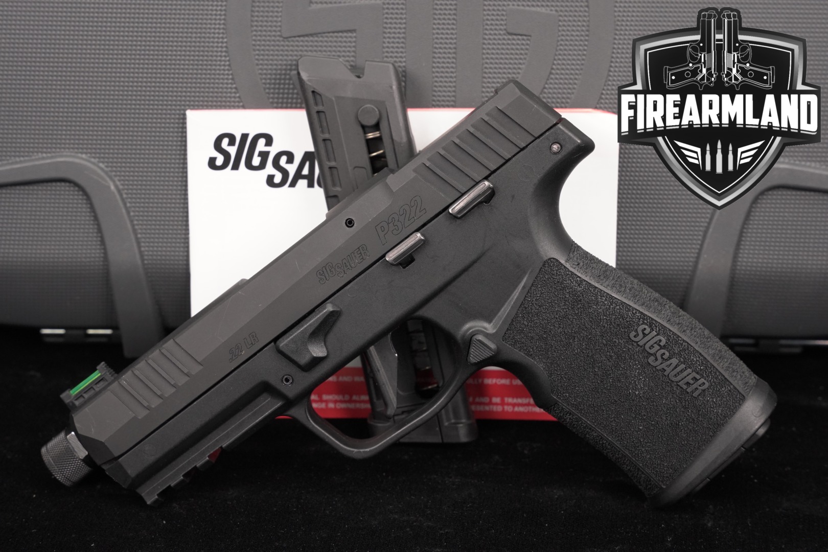 Sig Sauer P322 .22 LR Black in Good Condition Thumbnail