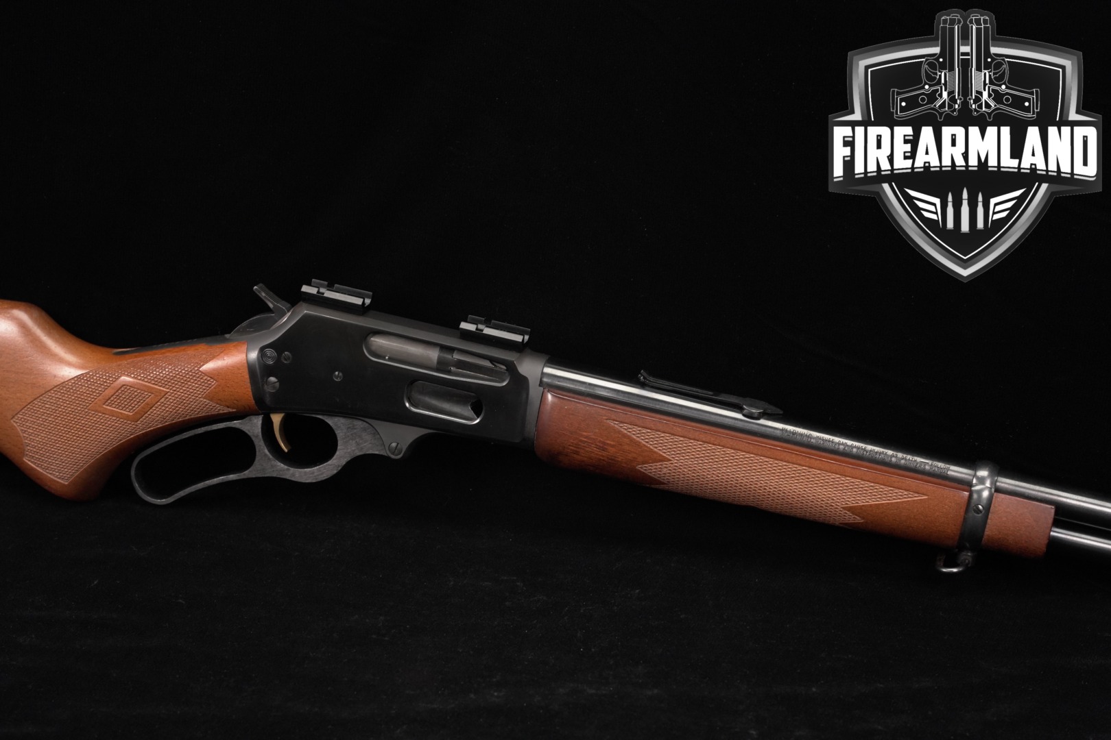2007 Marlin Firearms Co. Model 336W .30-30 Blued & Walnut in Good Condition Thumbnail