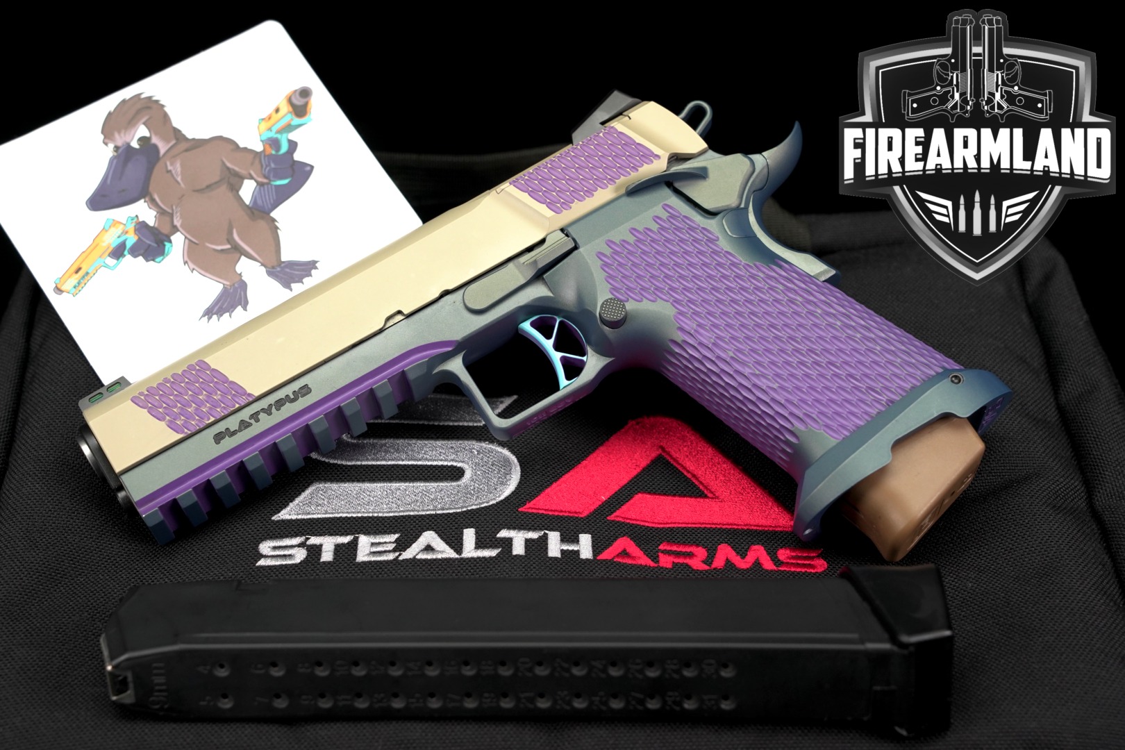 Stealth Arms Platypus 17 9mm Luger Multi-Tone in Excellent Condition Thumbnail