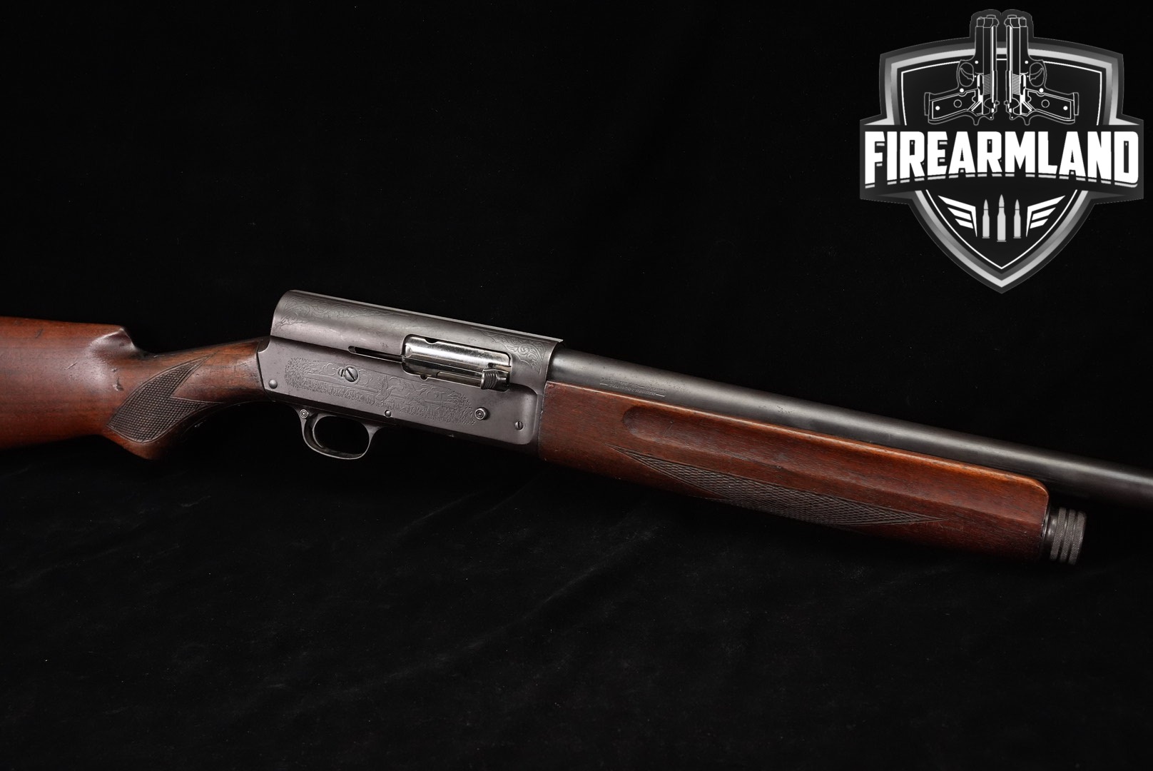 1940's Savage Arms Model 720 12-Gauge 28" Blued & Walnut M720-img-0