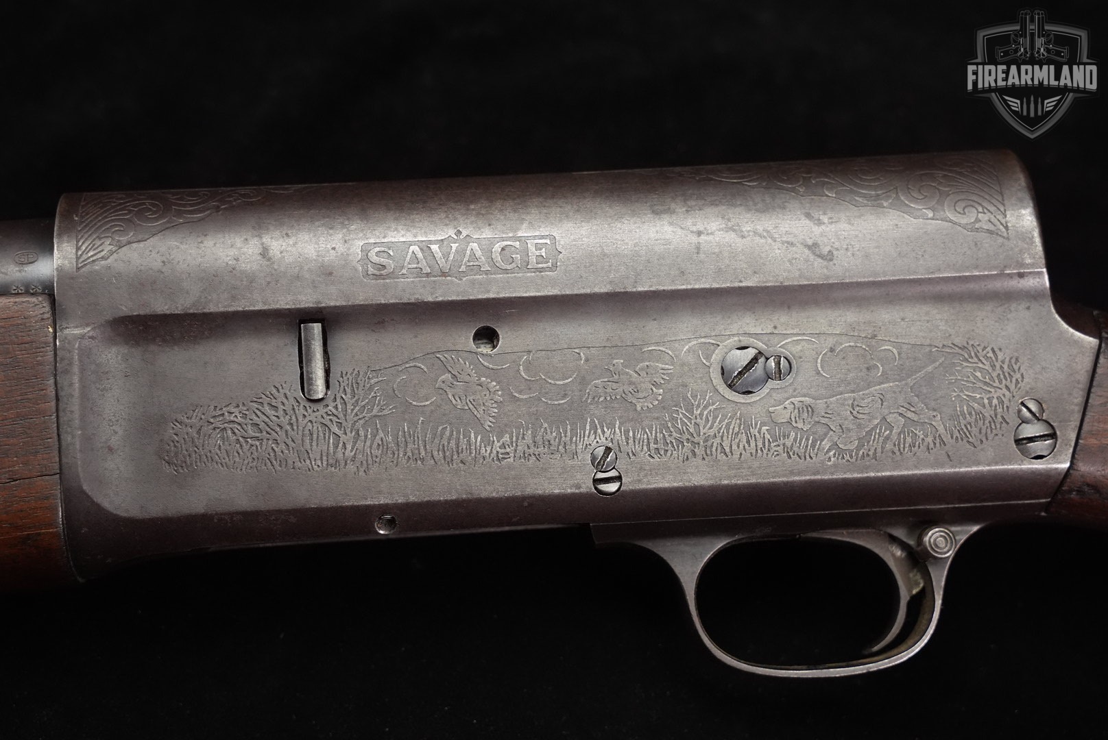 1940's Savage Arms Model 720 12-Gauge 28" Blued & Walnut M720-img-19