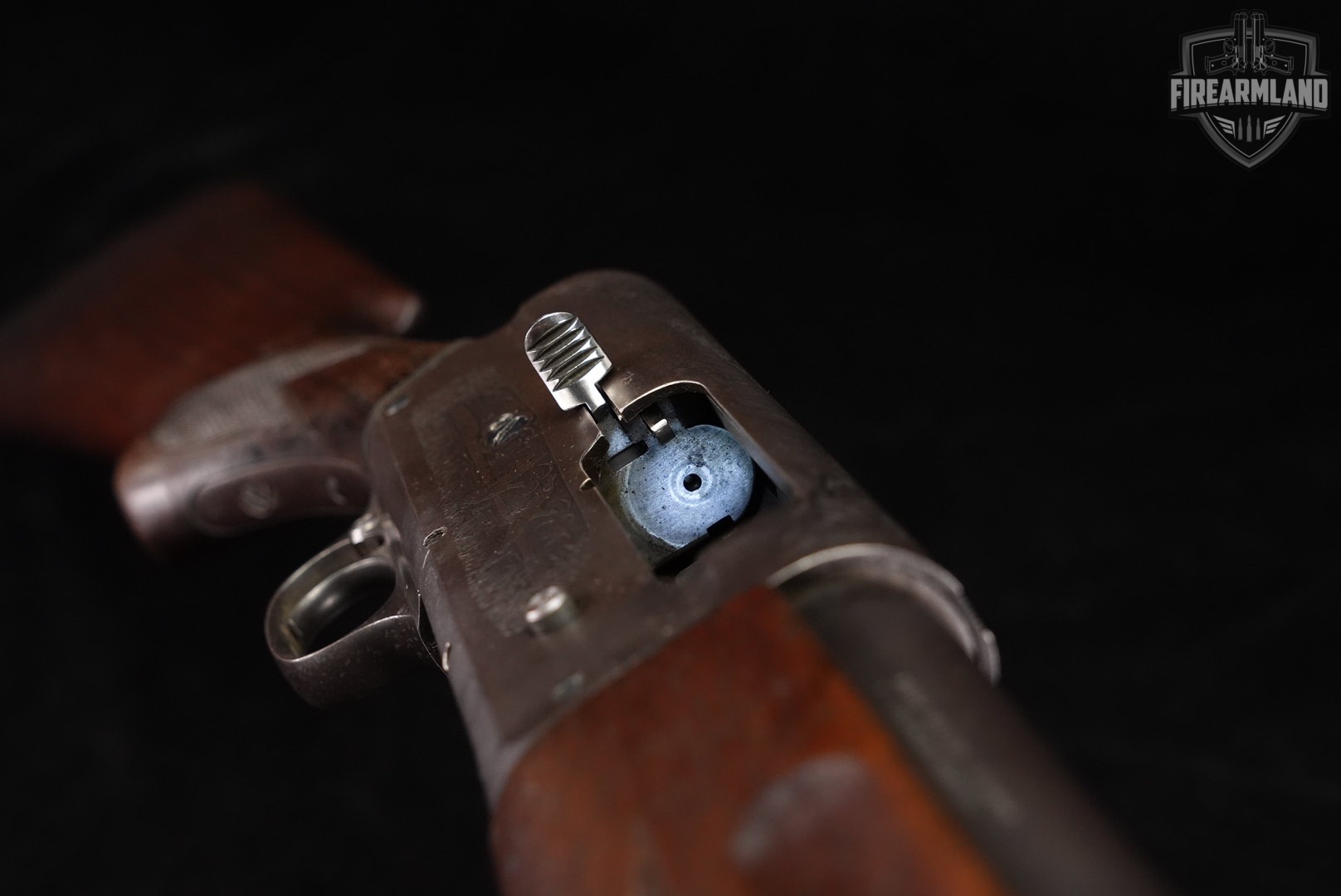 1940's Savage Arms Model 720 12-Gauge 28" Blued & Walnut M720-img-24