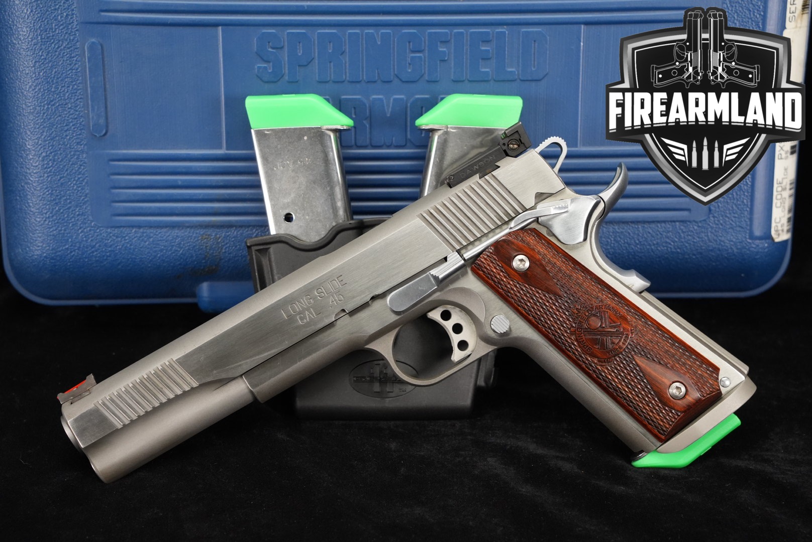 Springfield Armory 1911-A1 Loaded Target Long Slide 6" 1911A1 +ORIG CASE-img-0