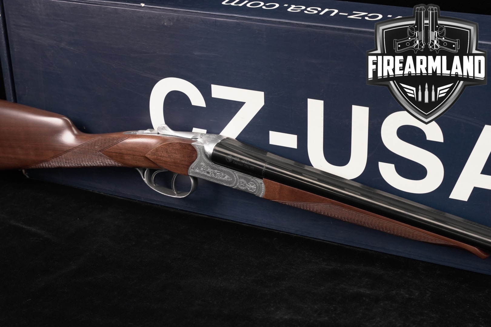 Huglu 202B Bobwhite Partridge 410 Bore 26" 202-B CZ SxS +ORIG BOX-img-0