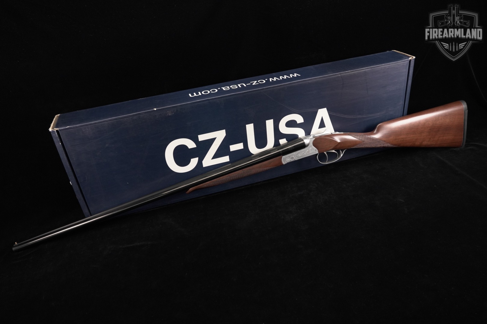 Huglu 202B Bobwhite Partridge 410 Bore 26" 202-B CZ SxS +ORIG BOX-img-2