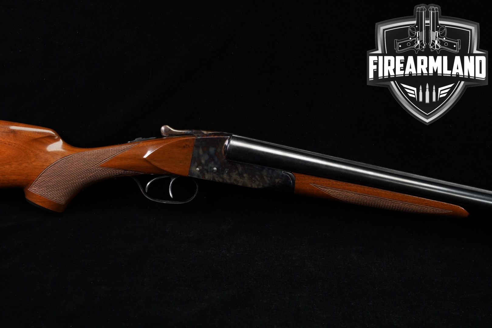 1919 Ithaca Flues Model Field Grade 20 Gauge Color Case-Hardened & Walnut in Very Good Condition Thumbnail