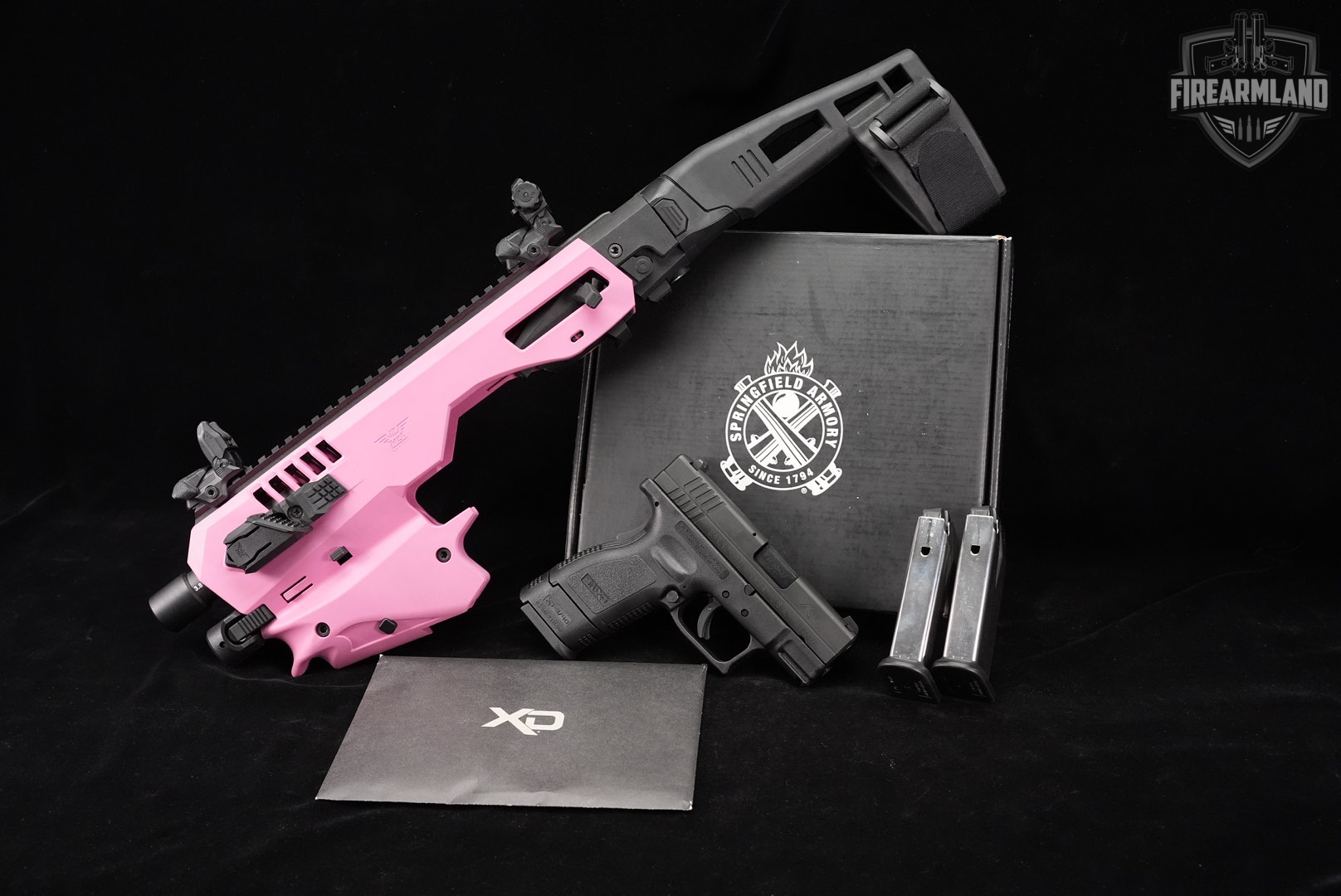Springfield Armory XD-40 Sub-Compact 40S&W FOLDER XD40 +3 MAGS, ORIG BOX-img-2