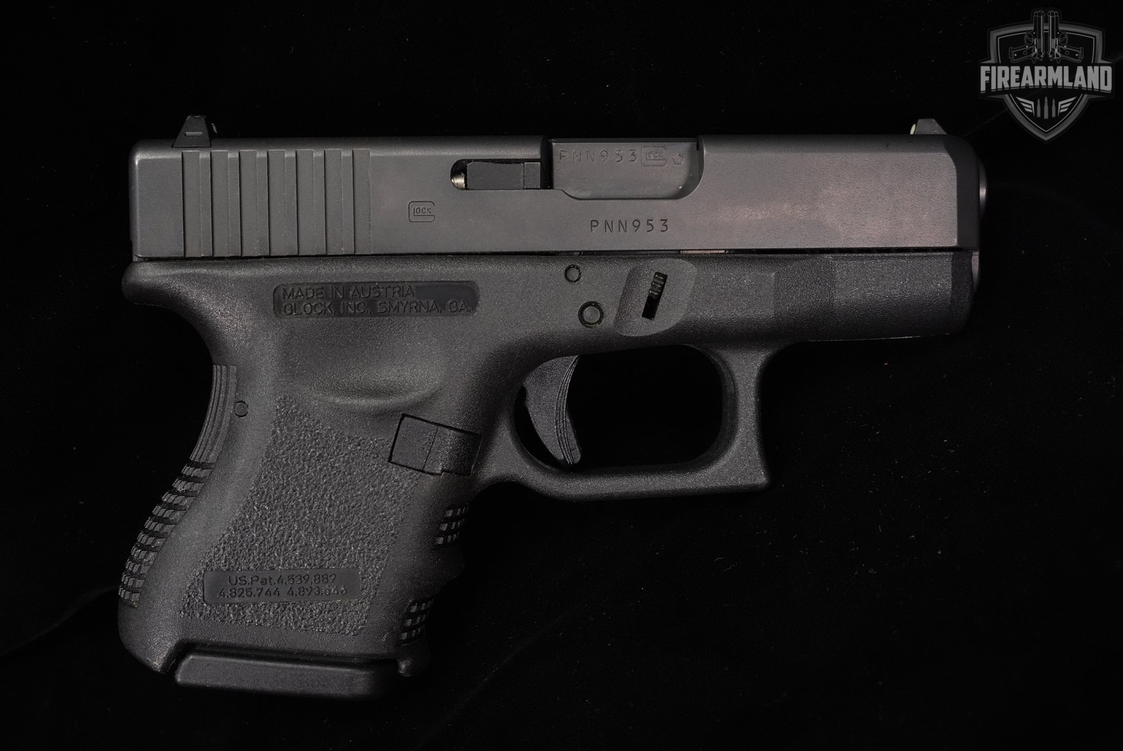 Glock 26 Gen3 G26 Gen 3 9mm 3.43 +THREE MAGS & HOLSTER-img-4