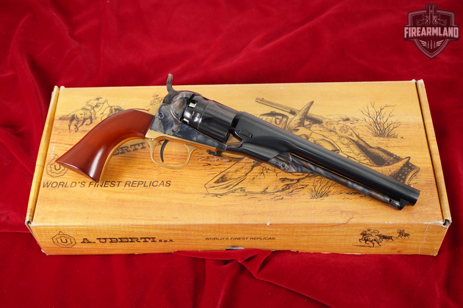 A Uberti 1862 Police 36 Black Powder 6.5" Model 0070 +ORIG BOX-img-2