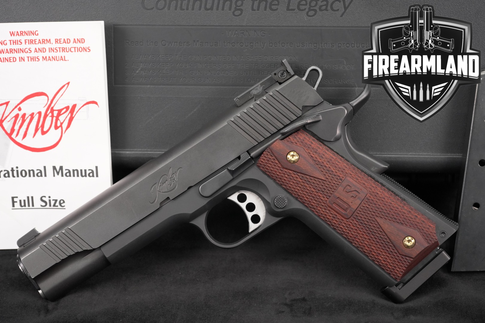 Kimber Custom Target II .45 ACP Blued in Very Good Condition Thumbnail