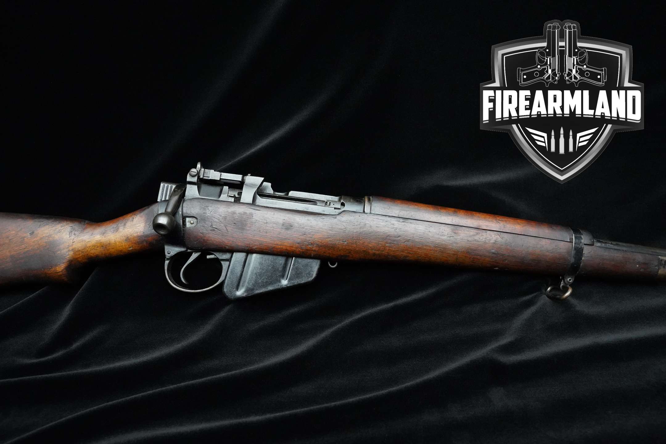 Lee–Enfield No.5 Mk.I Jungle Carbine .303 British Blued in Fair Condition Thumbnail