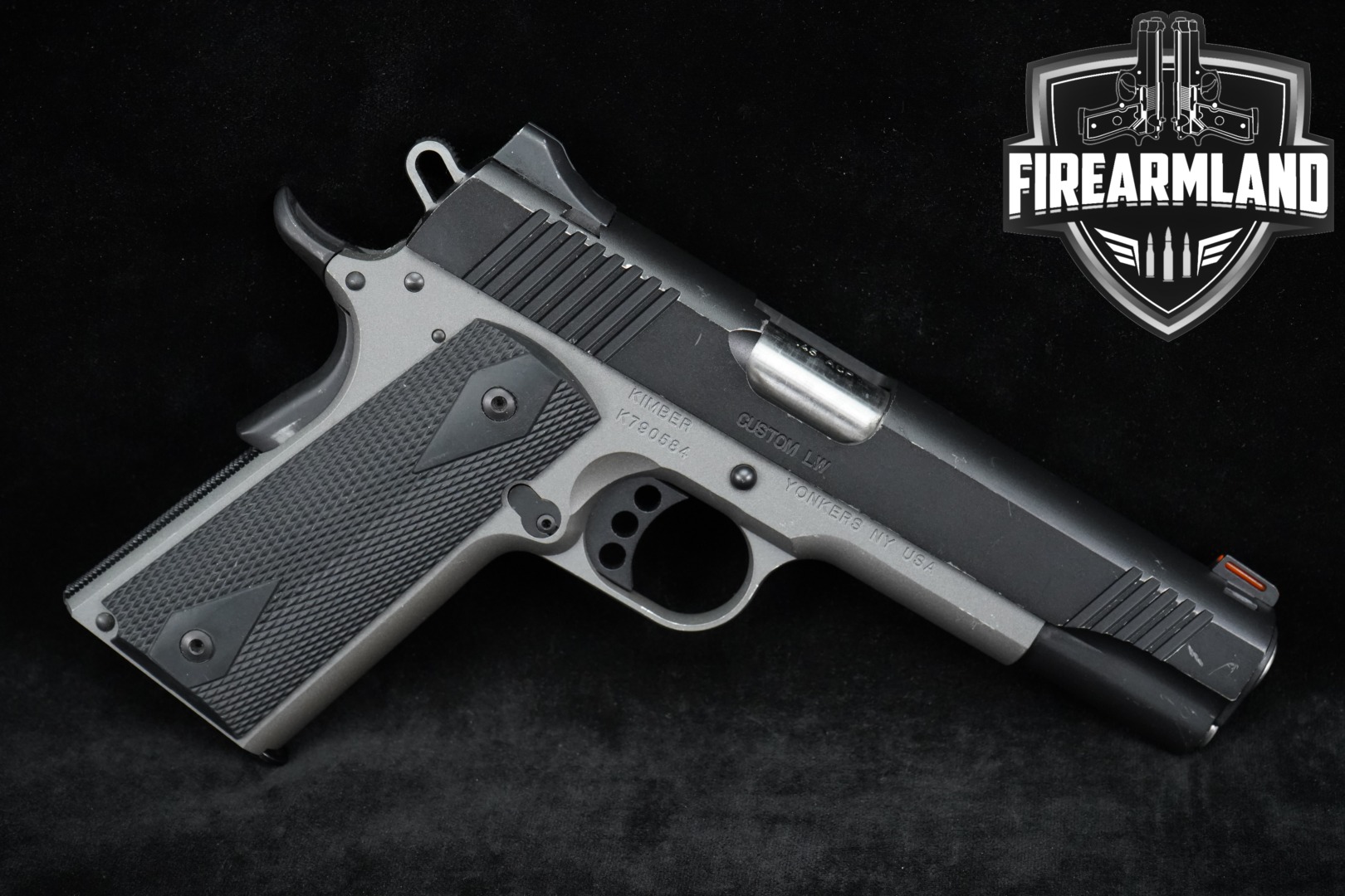 Kimber Custom LW Shadow Ghost .45 ACP Two-Tone Black & Gray in Good Condition Thumbnail