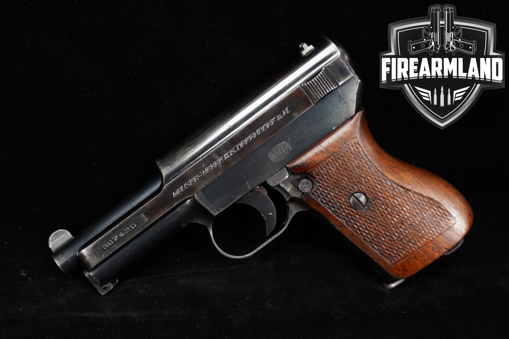 1940 Mauser Model 1934 .32 ACP Blued in Good Condition Thumbnail