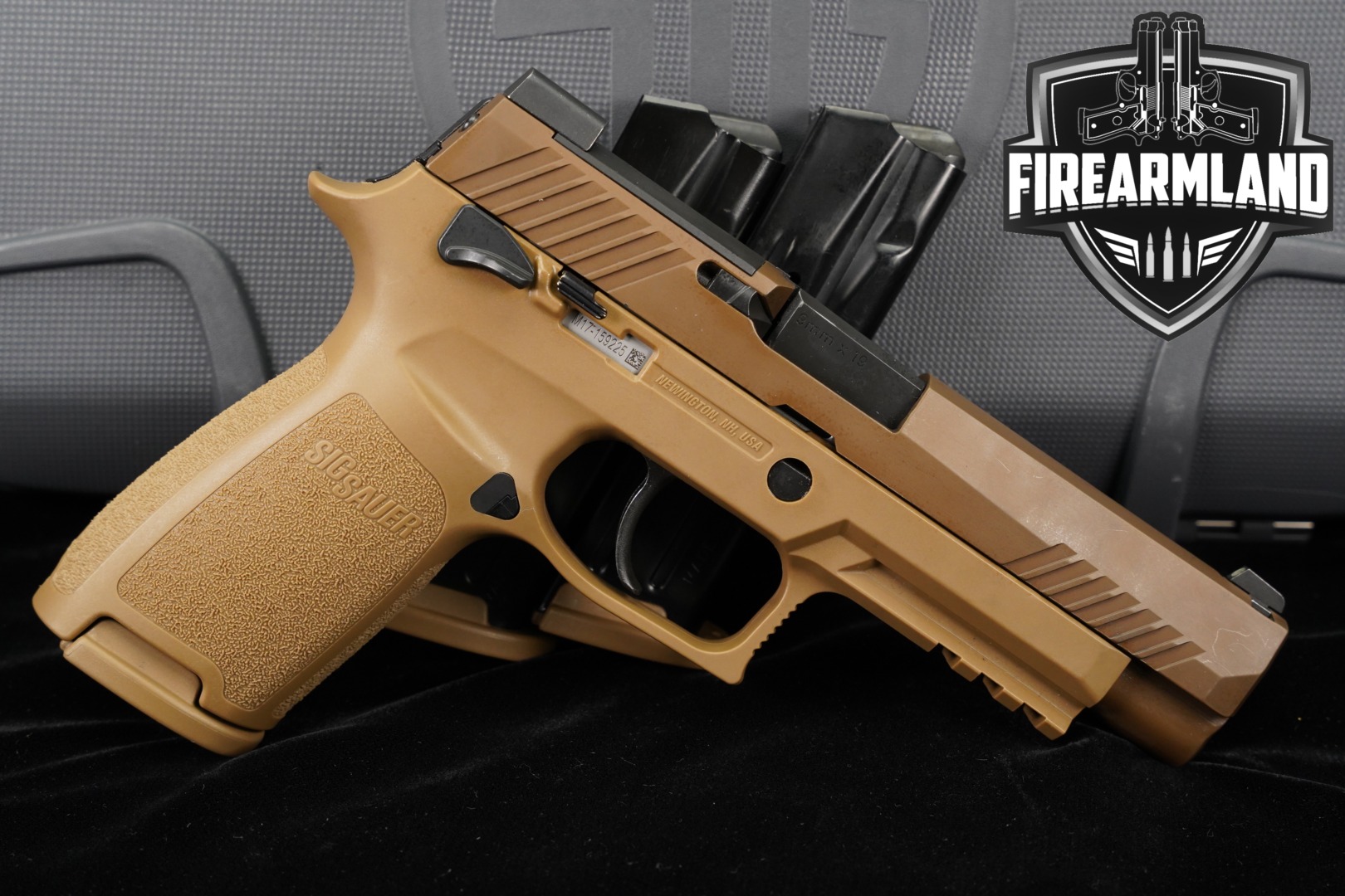 Sig Sauer P320-M17 9mm Luger Coyote Tan in Very Good Condition Thumbnail