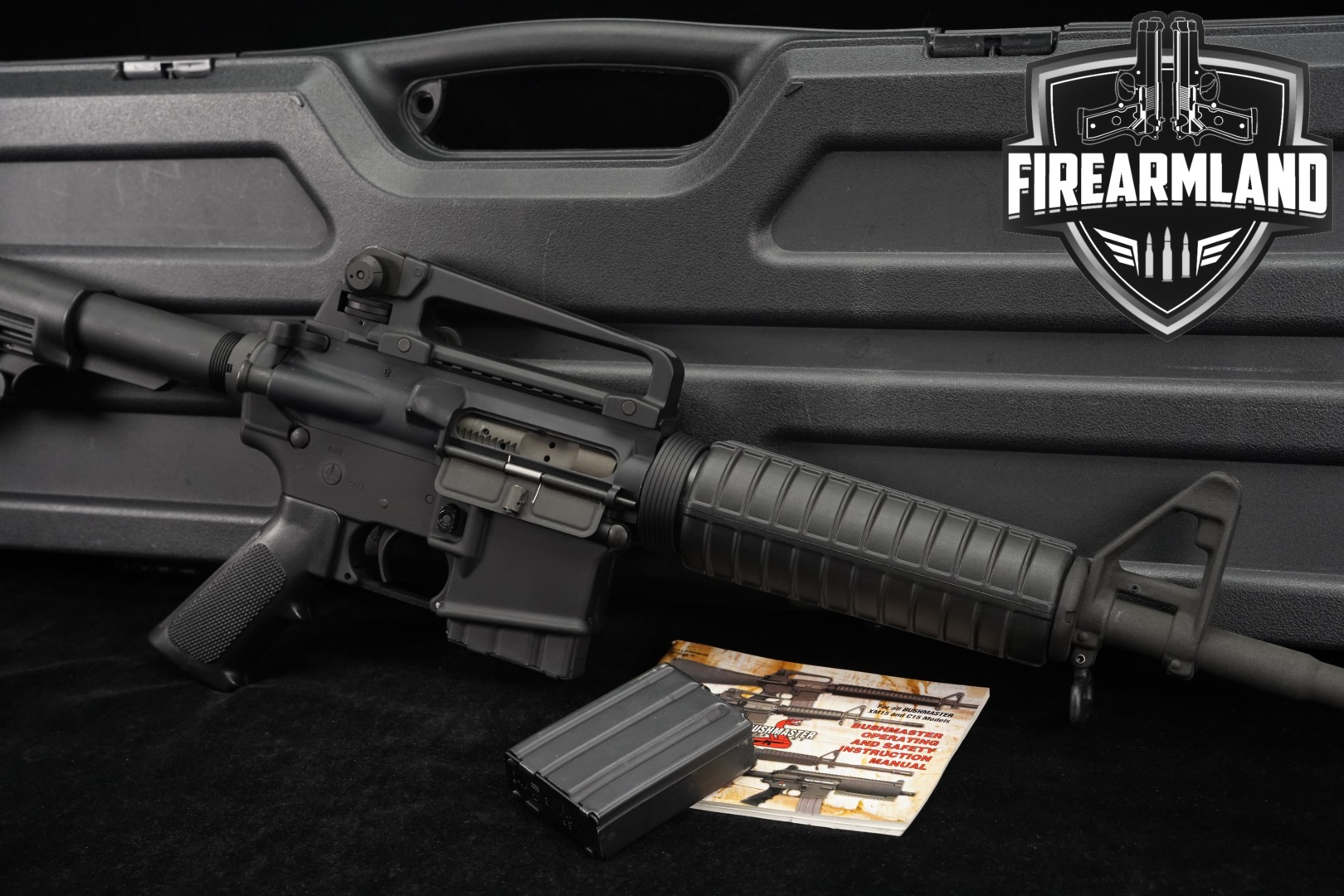 2006-2011 Bushmaster XM15-E2S A3 Flat-Top; Windham, ME Production 5.56mm NATO Black in Very Good Condition Thumbnail