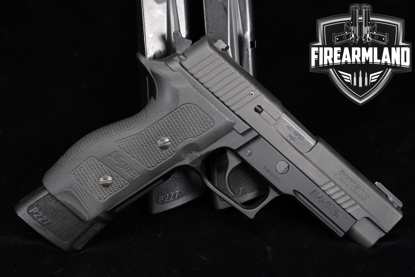Sig Sauer P227 Elite .45 ACP Black in Very Good Condition Thumbnail