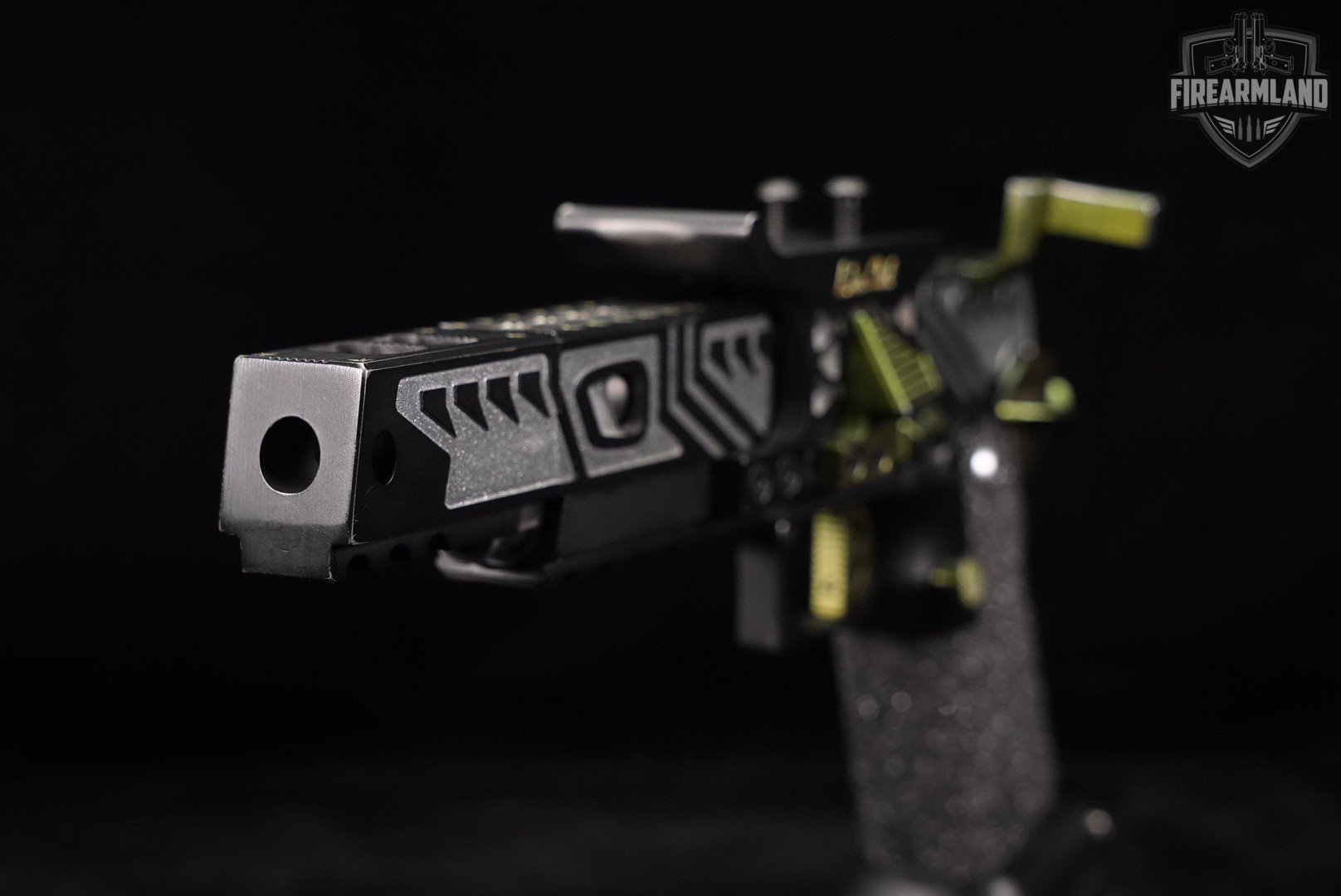 OPEN GUN Limcat Motleycat TSRB 38 Super Black & Silver 1911 2011 COMP-img-10