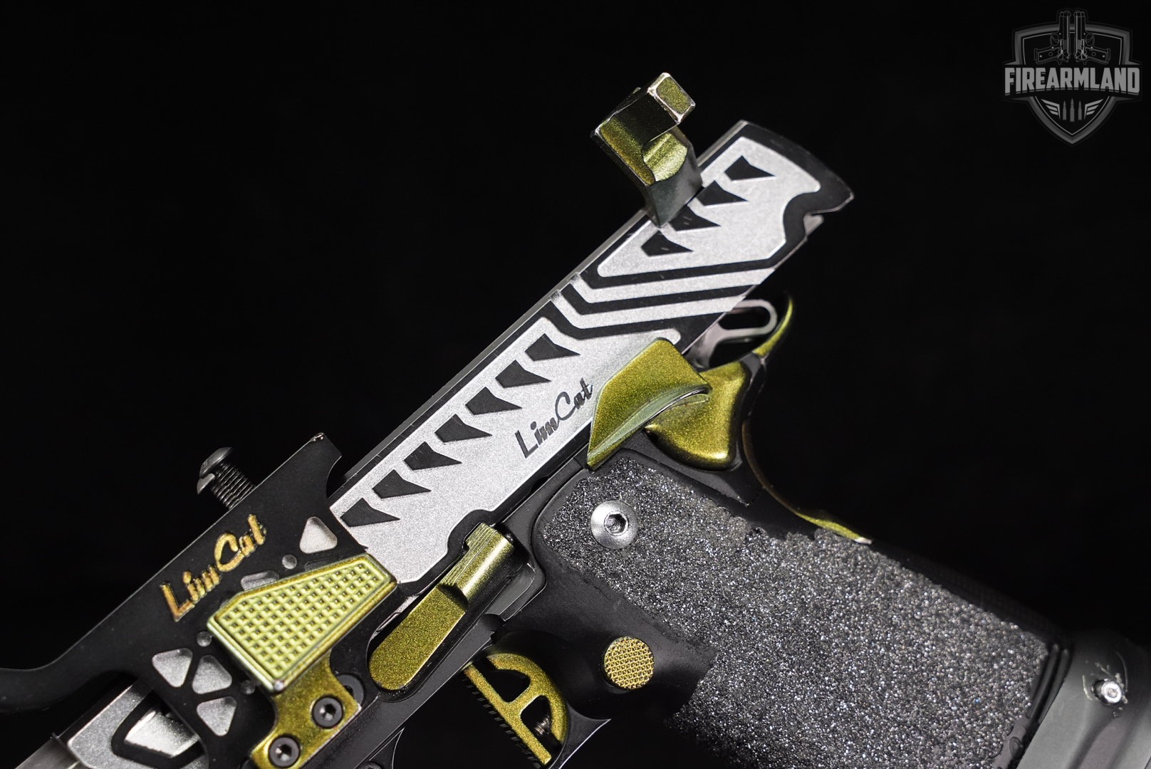 OPEN GUN Limcat Motleycat TSRB 38 Super Black & Silver 1911 2011 COMP-img-16