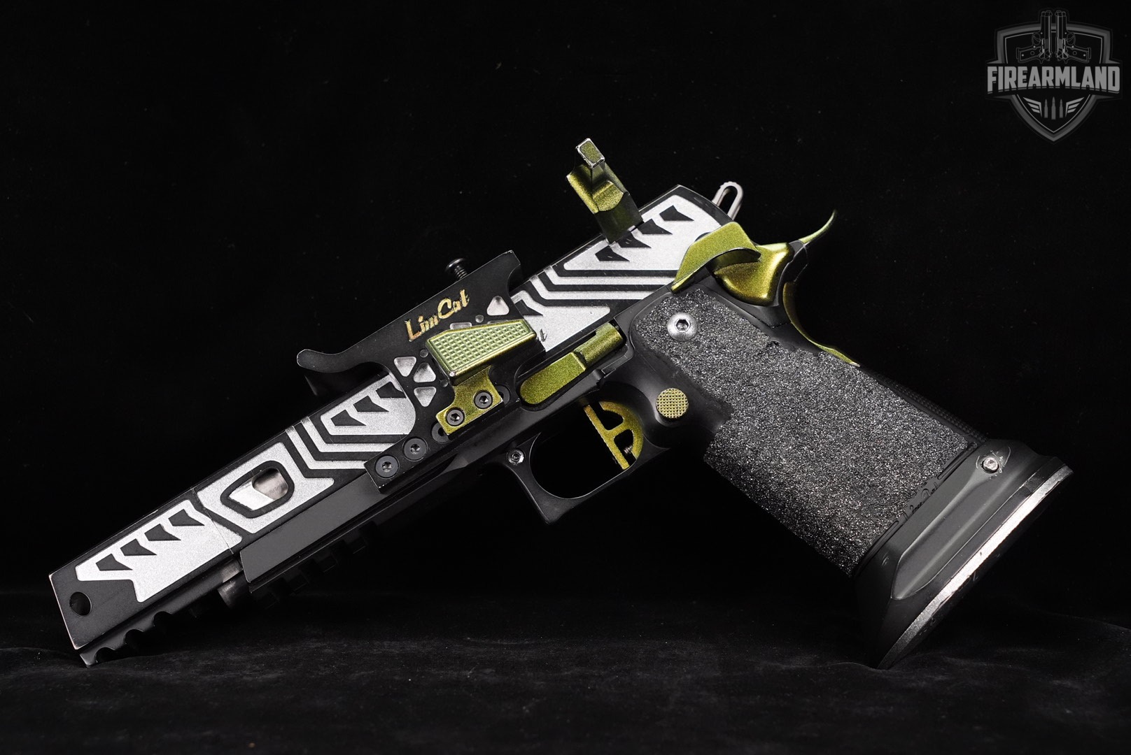 OPEN GUN Limcat Motleycat TSRB 38 Super Black & Silver 1911 2011 COMP-img-2