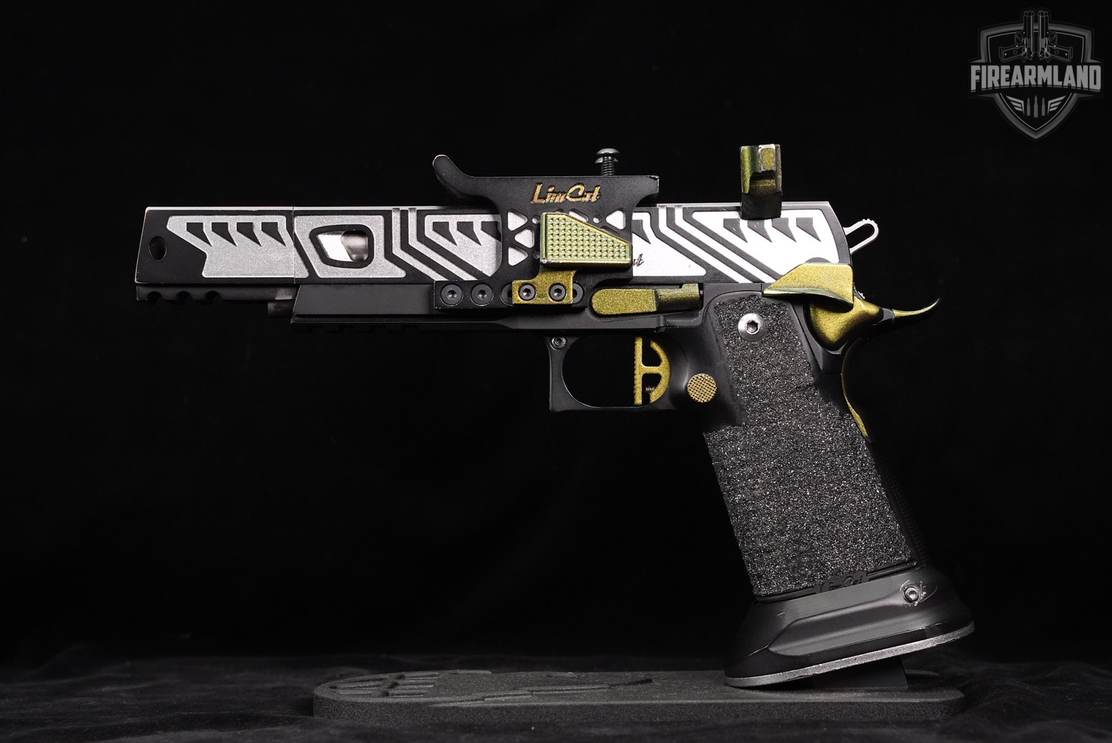 OPEN GUN Limcat Motleycat TSRB 38 Super Black & Silver 1911 2011 COMP-img-3
