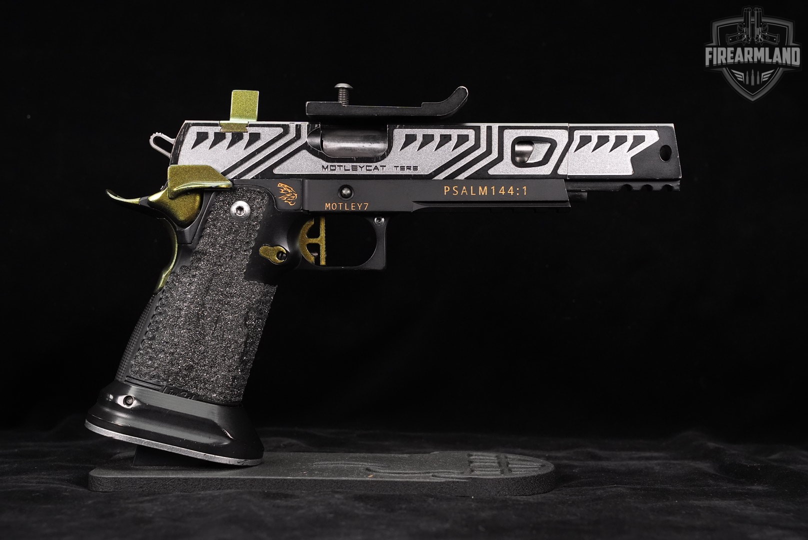 OPEN GUN Limcat Motleycat TSRB 38 Super Black & Silver 1911 2011 COMP-img-4
