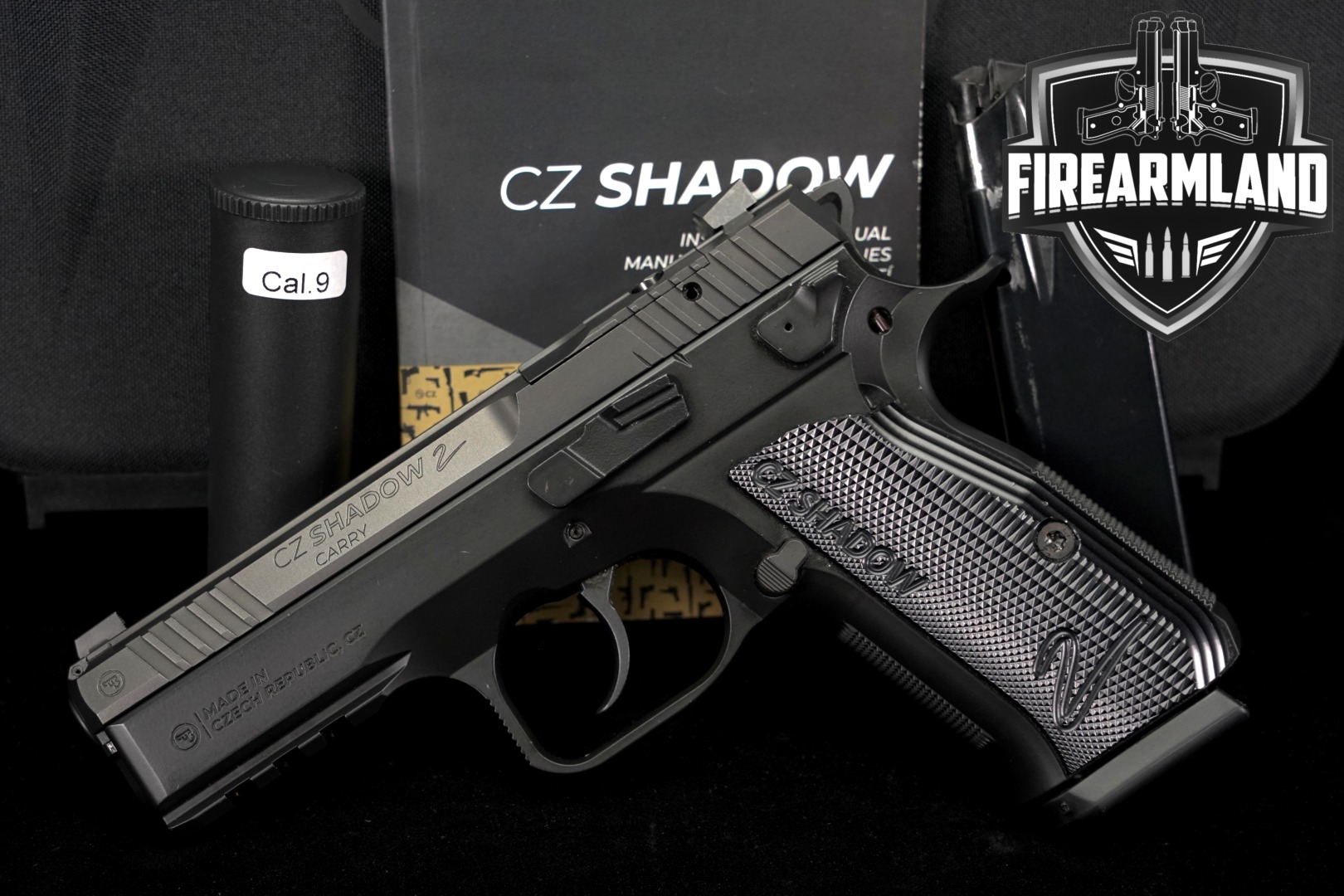 CZ Shadow 2 Carry 9mm Luger Black in Good Condition Thumbnail