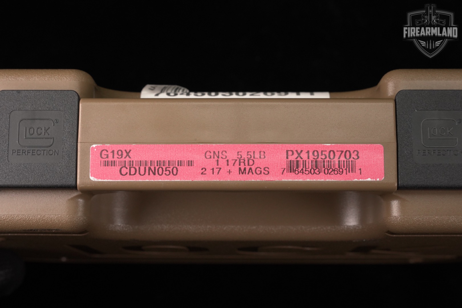 Glock 19X Gen5 Optics-Ready G19X Gen 5 9mm 4.02" FDE +3 MAGS & ORIG CASE-img-16