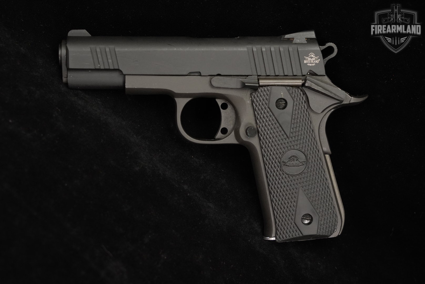 Rock Island Armory RIA M1911A 380 BBR 380ACP 1911 3.75" Parkerized-img-4