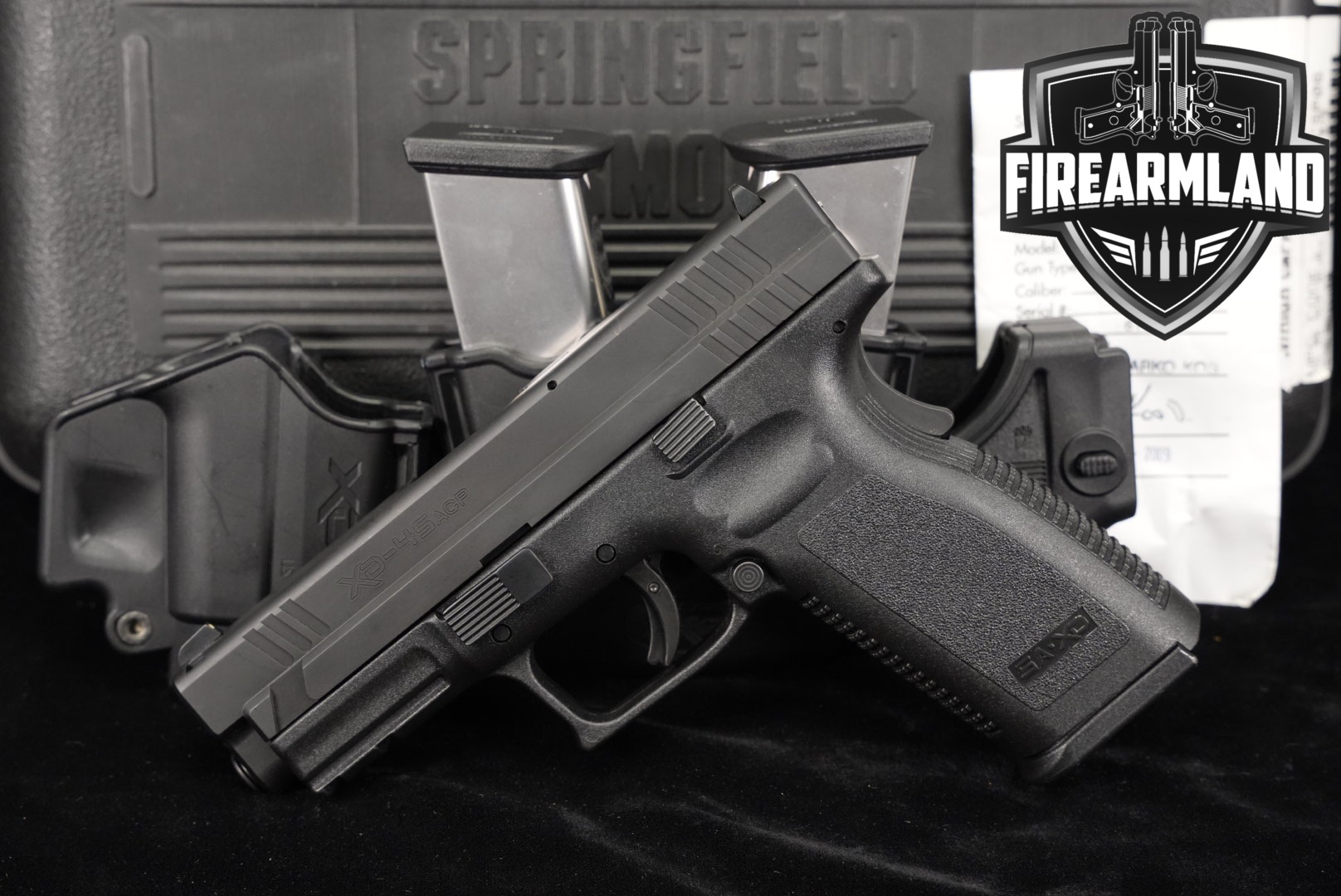 Springfield Armory XD Service Model .45 ACP Black in Very Good Condition Thumbnail