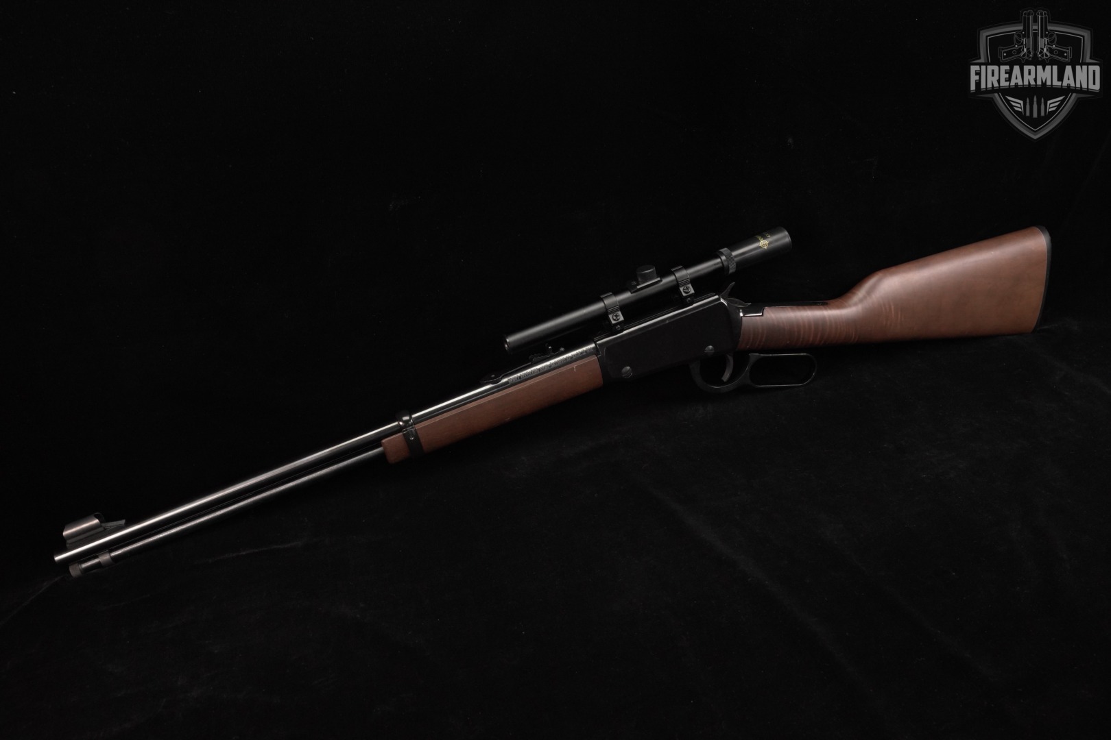 Henry Model H001 Classic 22LR 18.5" Blued & Walnut +CROSMAN SCOPE-img-2