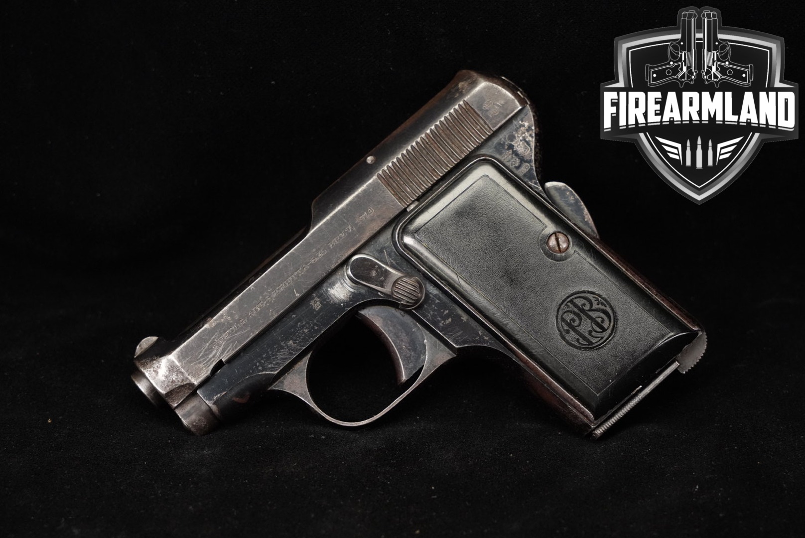 Beretta Modello 1919 .25 ACP (6.35mm) Blued in Good Condition Thumbnail