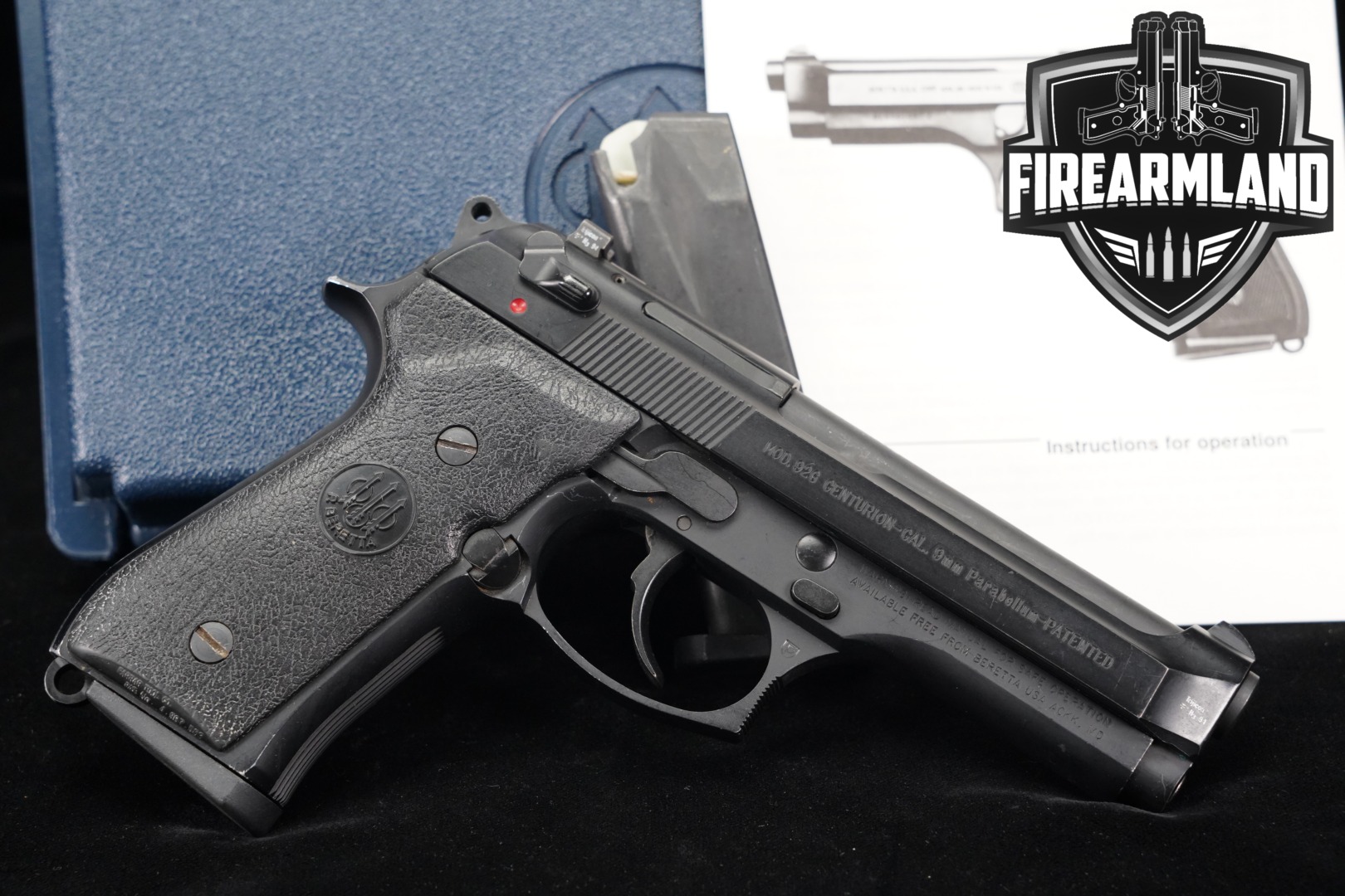 Beretta 92G Centurion 9mm Luger Black in Good Condition Thumbnail
