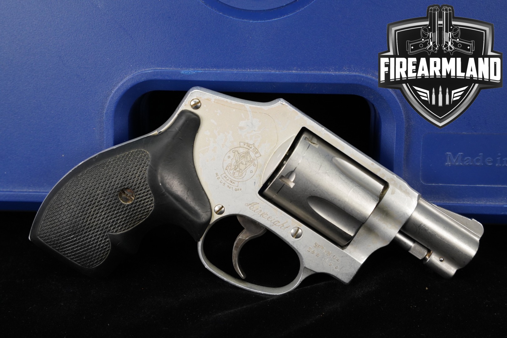 Smith & Wesson Model 642-2 Airweight S&W 38 Special 1.875" M642 +ORIG CASE-img-0