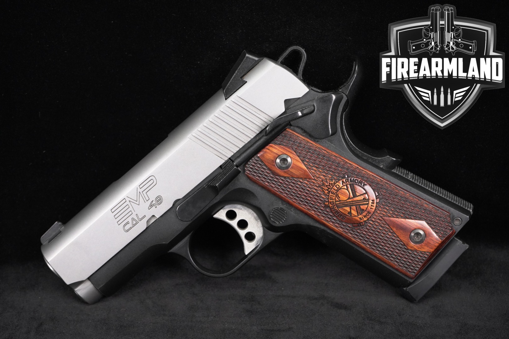 Springfield Armory EMP .40 S&W Two-Tone Stainless in Good Condition Thumbnail