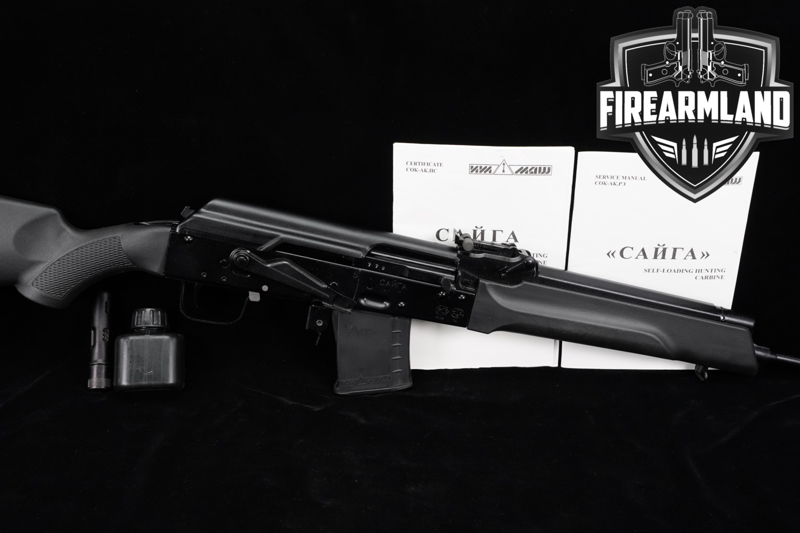 Izhmash Saiga 5.45x39mm Black in Very Good Condition Thumbnail