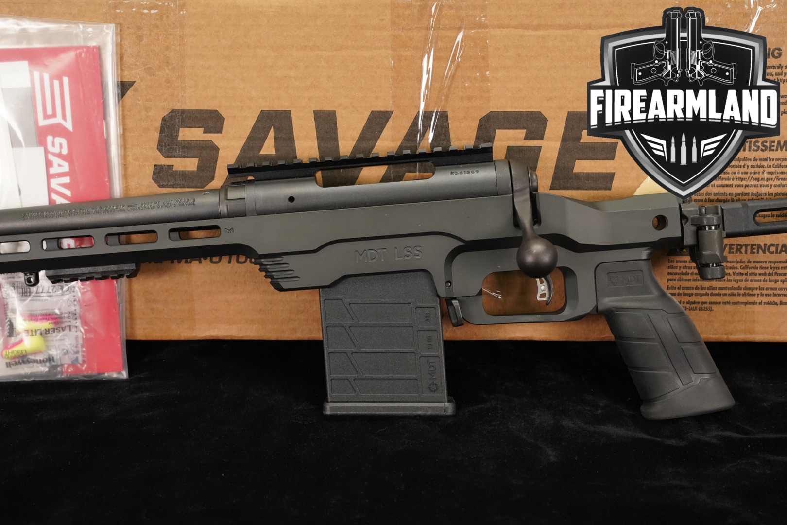 LEFT-HAND Savage Arms 110 PCS 6.5 Creedmoor 10.5 M110 SIG BRACE +ORIG BOX-img-0
