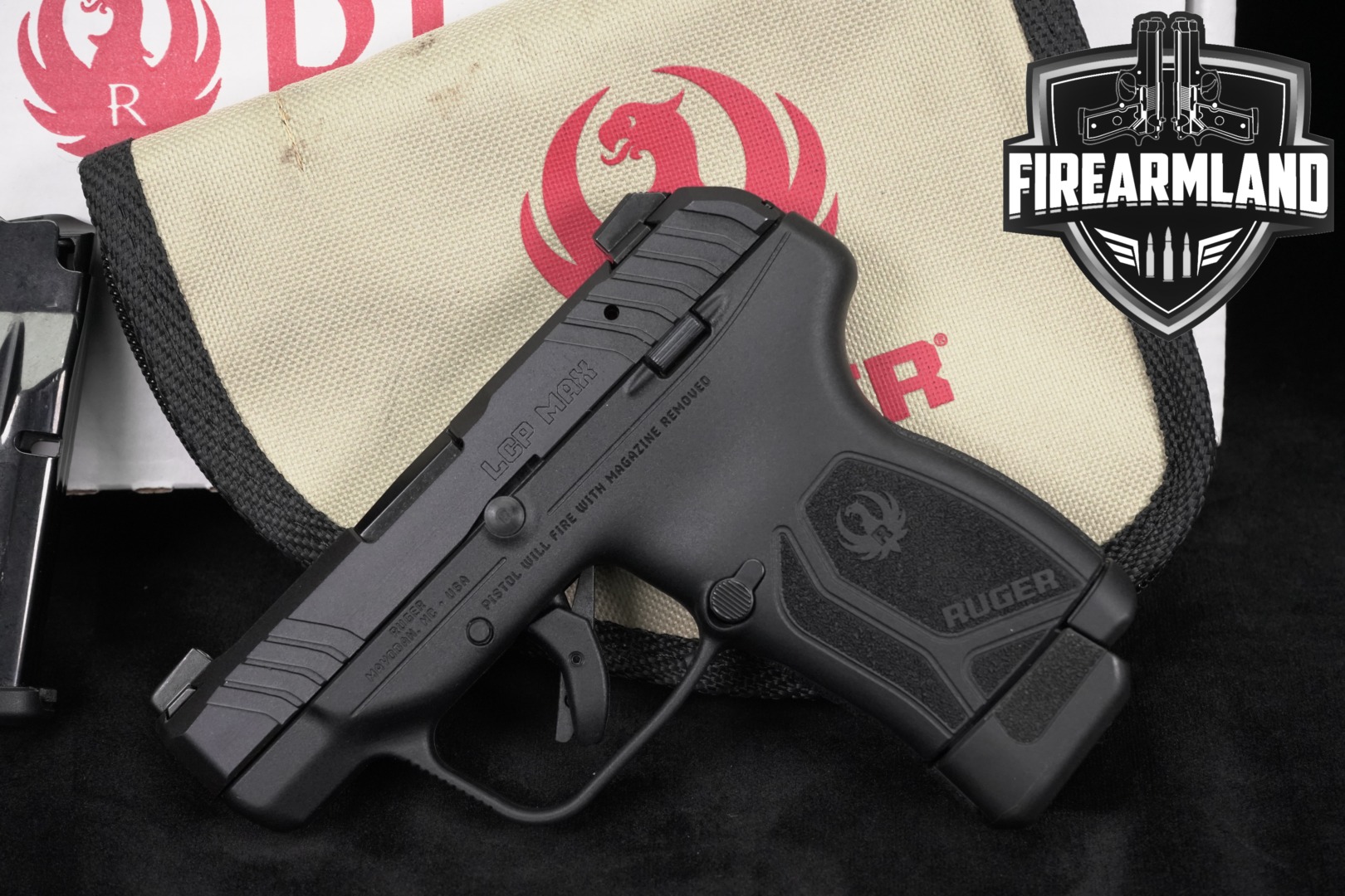 2022 Sturm Ruger LCP MAX .380 ACP Blued in Excellent Condition Thumbnail