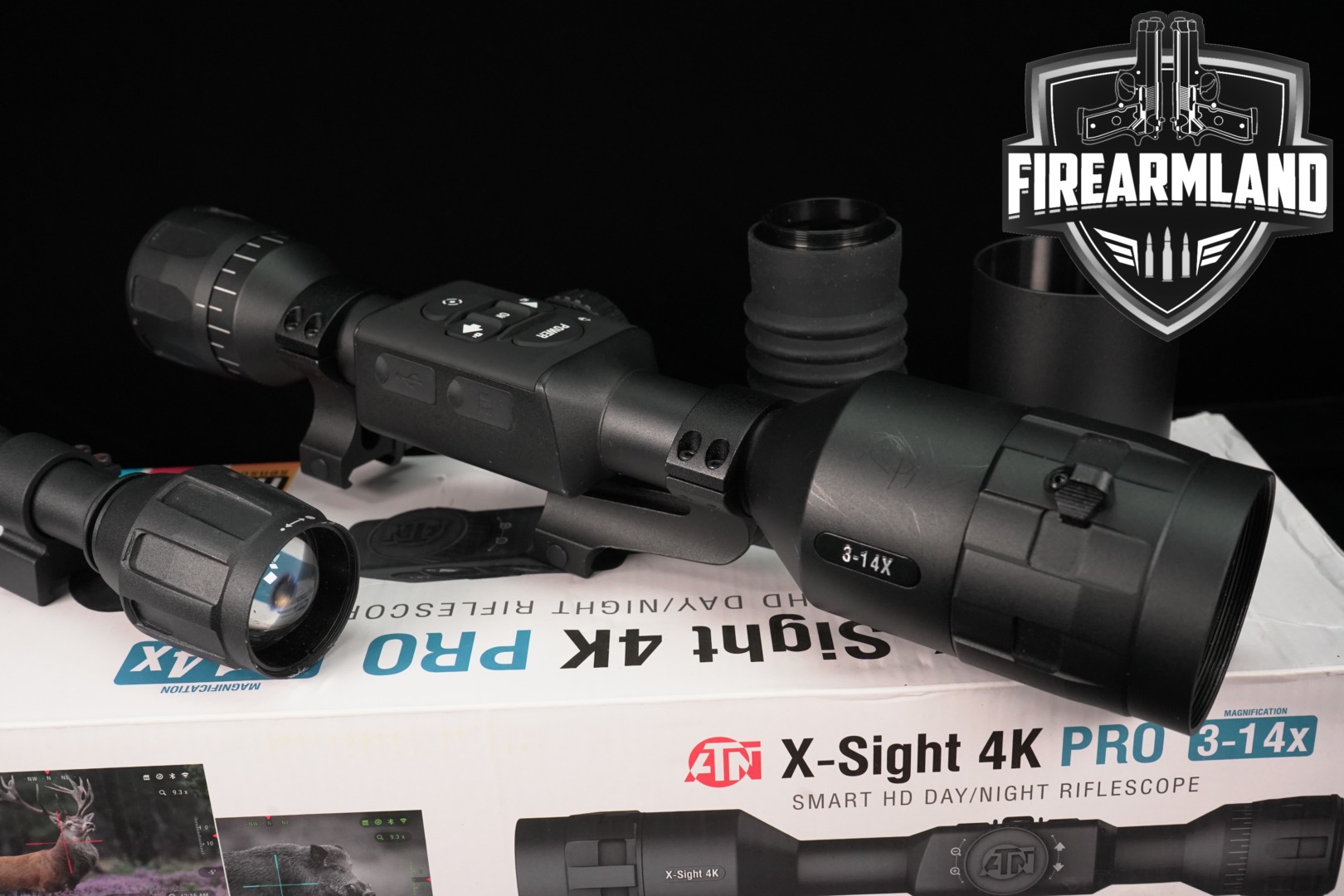 ATN Corp X-Sight 4K 3-14X Digital Day Night Vision IR Scope +ORIG BOX-img-0