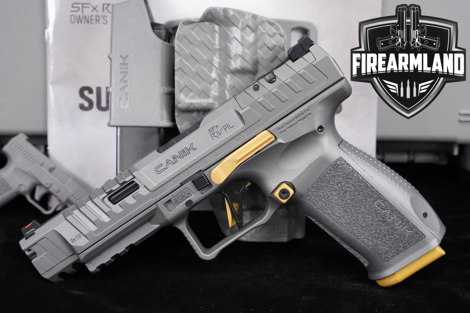 Canik SFx Rival 9mm Luger Rival Grey in Excellent Condition Thumbnail