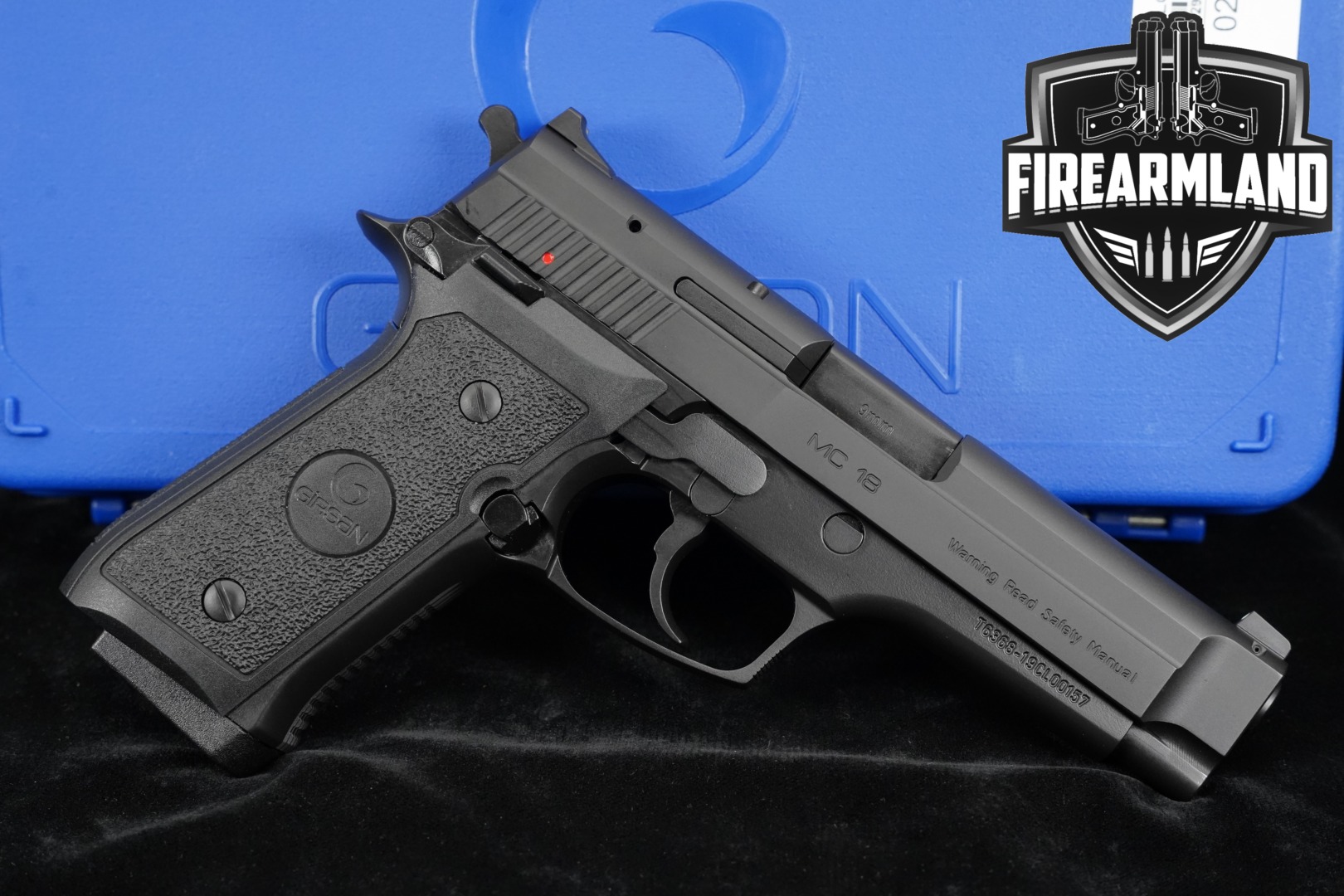 Girsan MC 18 9mm Luger Black in Excellent Condition Thumbnail