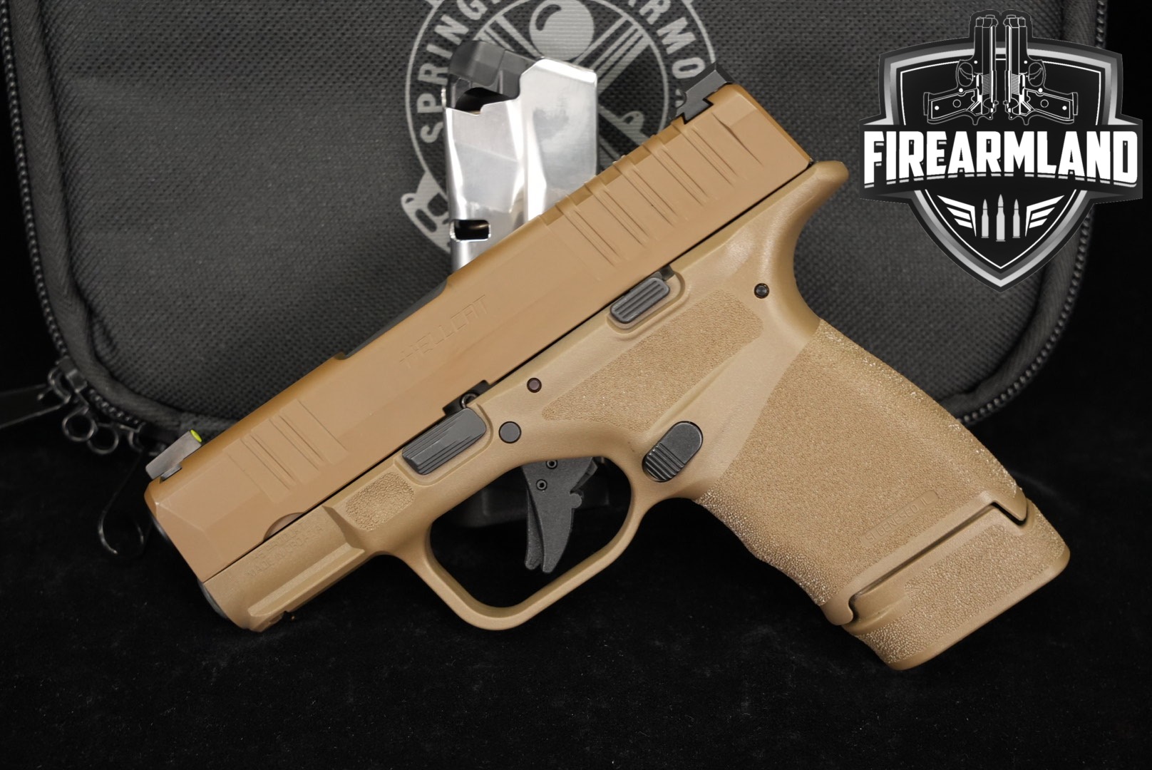 Springfield Armory Hellcat 9mm 3.1" FDE +2 MAGS, CASE-img-0