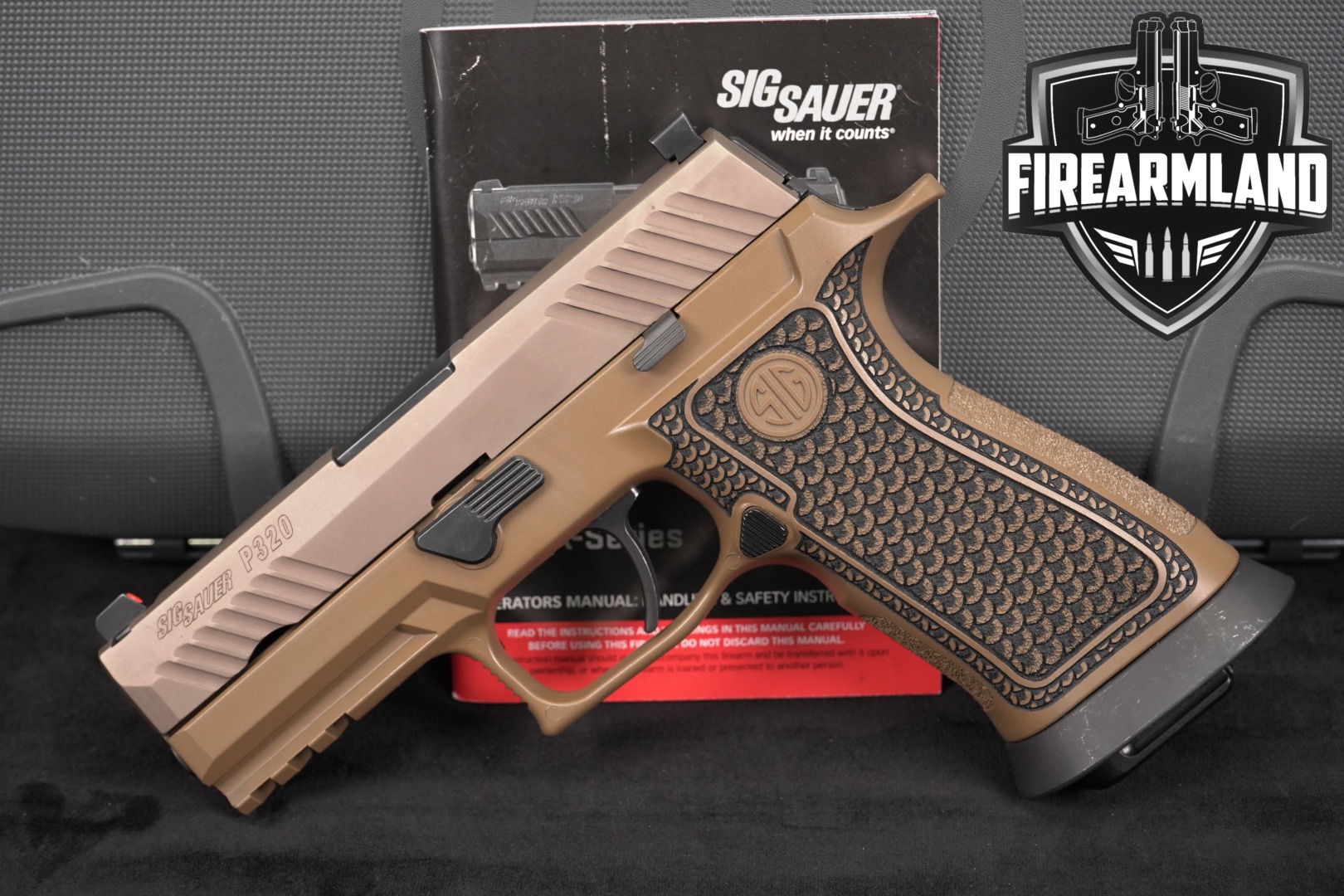 Sig Sauer P320 XCarry (X-Series) 9mm Luger Coyote Tan in Excellent Condition Thumbnail